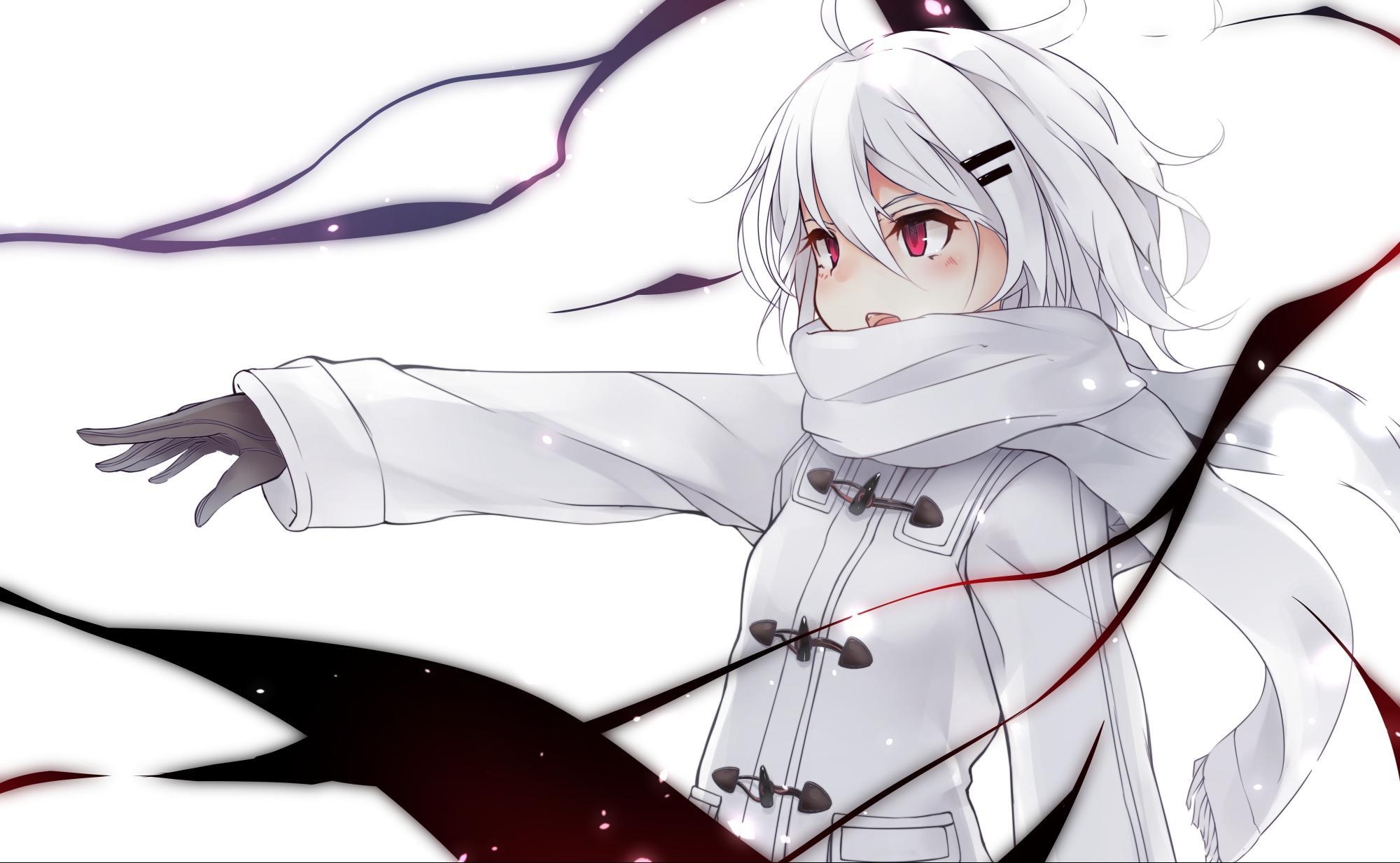 2000x1240 Anime Wallpaper White, Desktop