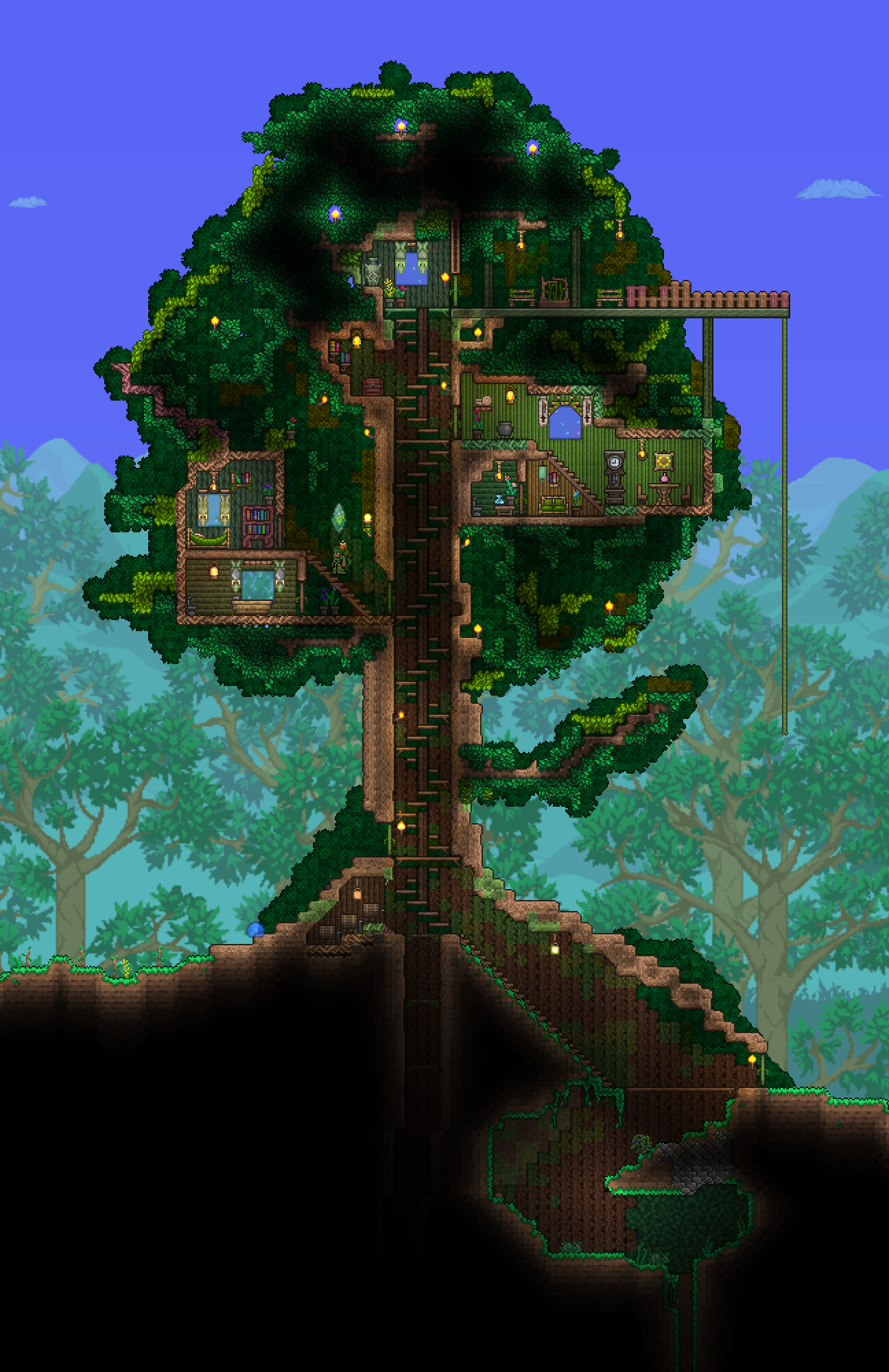 1300x2000 Terraria Phone Wallpaper Free Terraria Phone Background, Phone