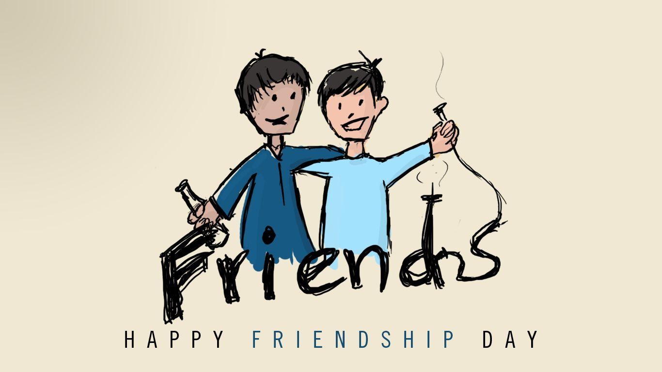 1370x770 Happy Friendship Day Image 2018 Photo Picture Pics & HD Wallpaper, Desktop