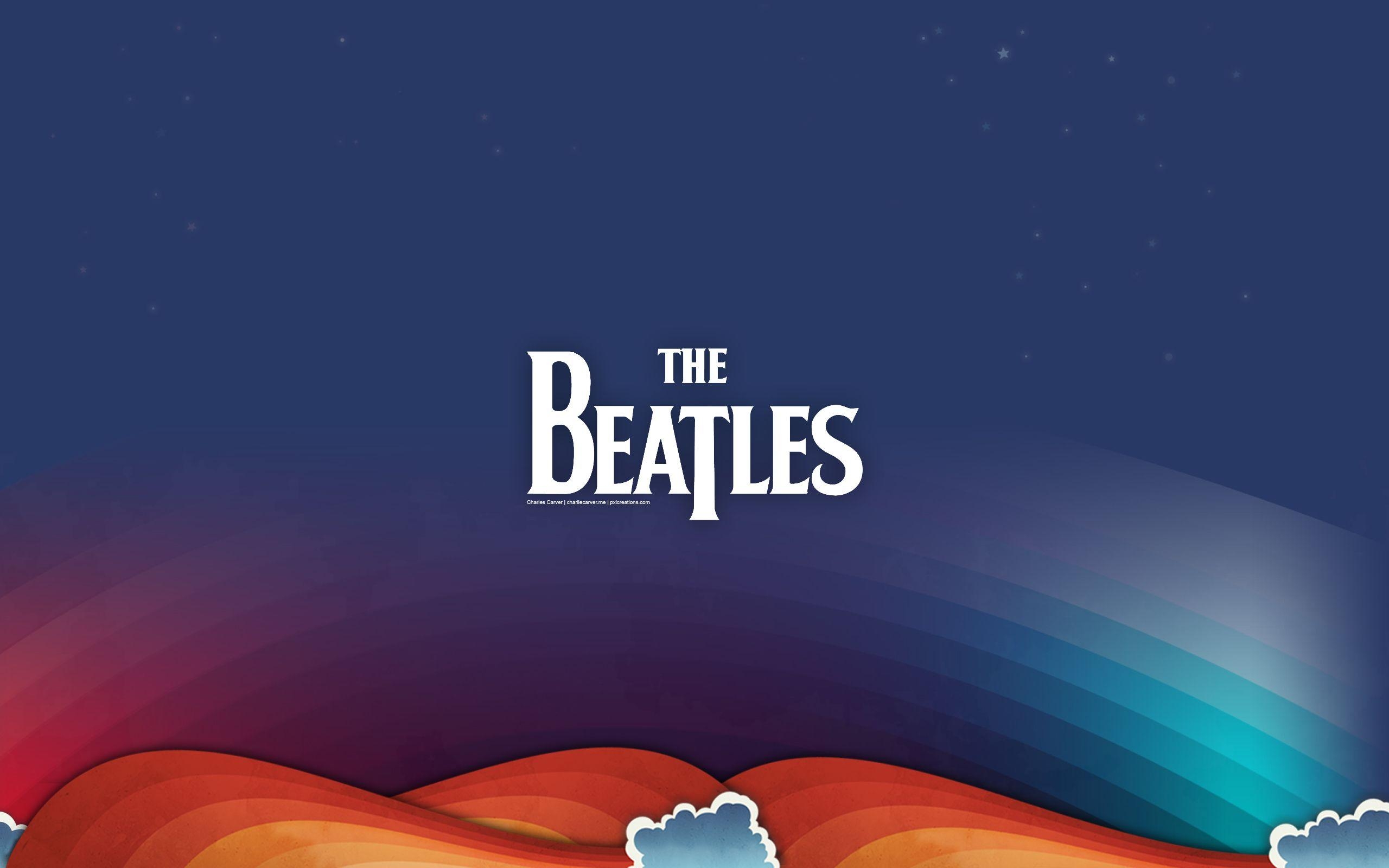 2560x1600 Wallpaper The Beatles, Rock band, Pop, Liverpool, Logo, Music, Desktop