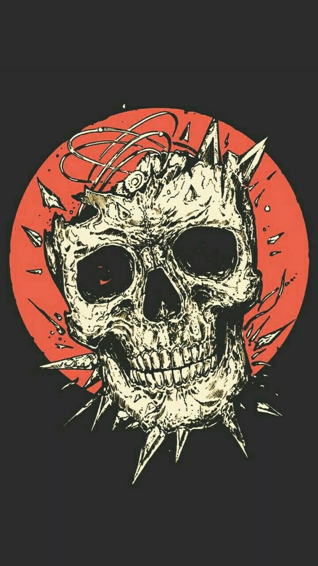 1080x1920 Skeleton iPhone Wallpaper, Phone