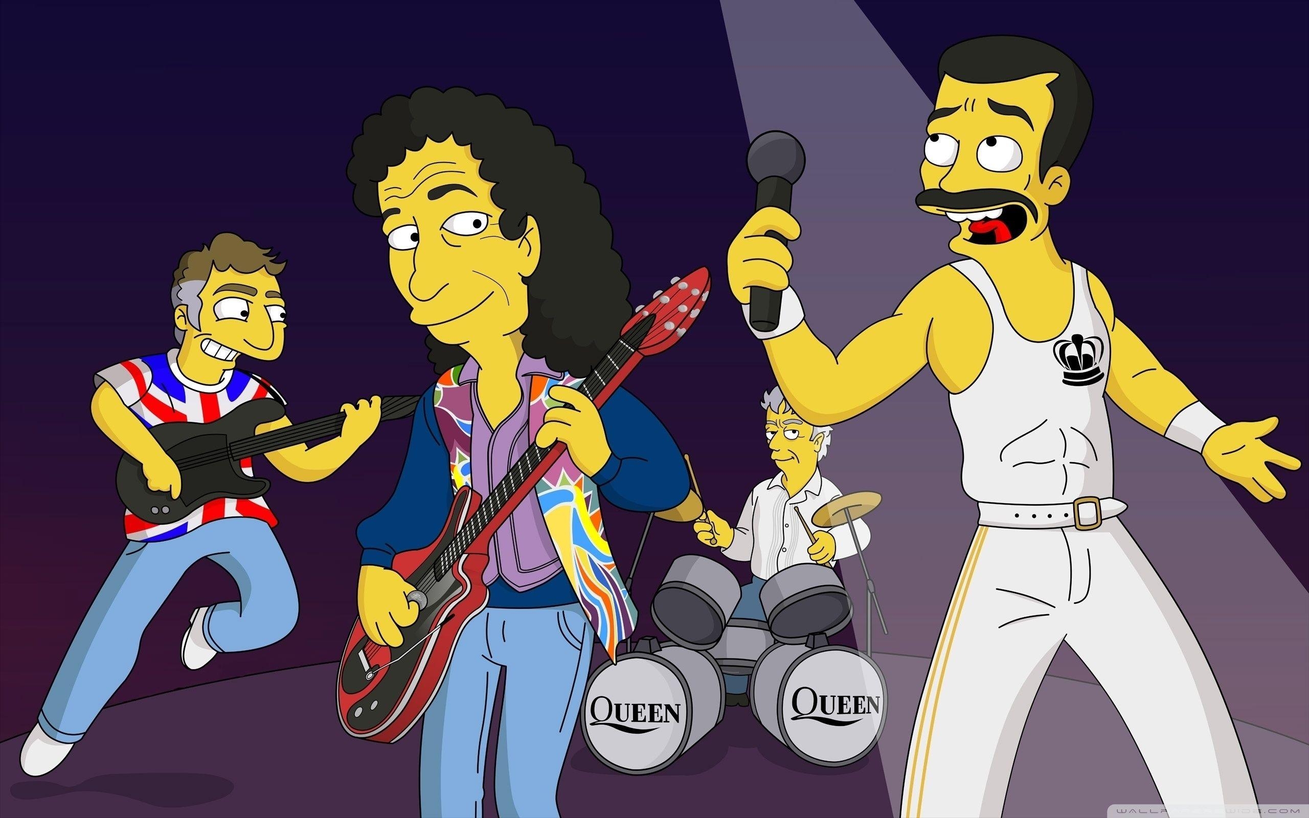 2560x1600 Queen Band Cartoon ❤ 4K HD Desktop Wallpaper for 4K Ultra HD TV, Desktop