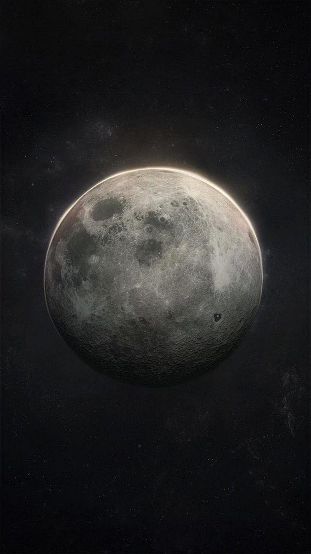 1080x1920 The Moon iPhone Wallpaper Free The Moon iPhone Background, Phone