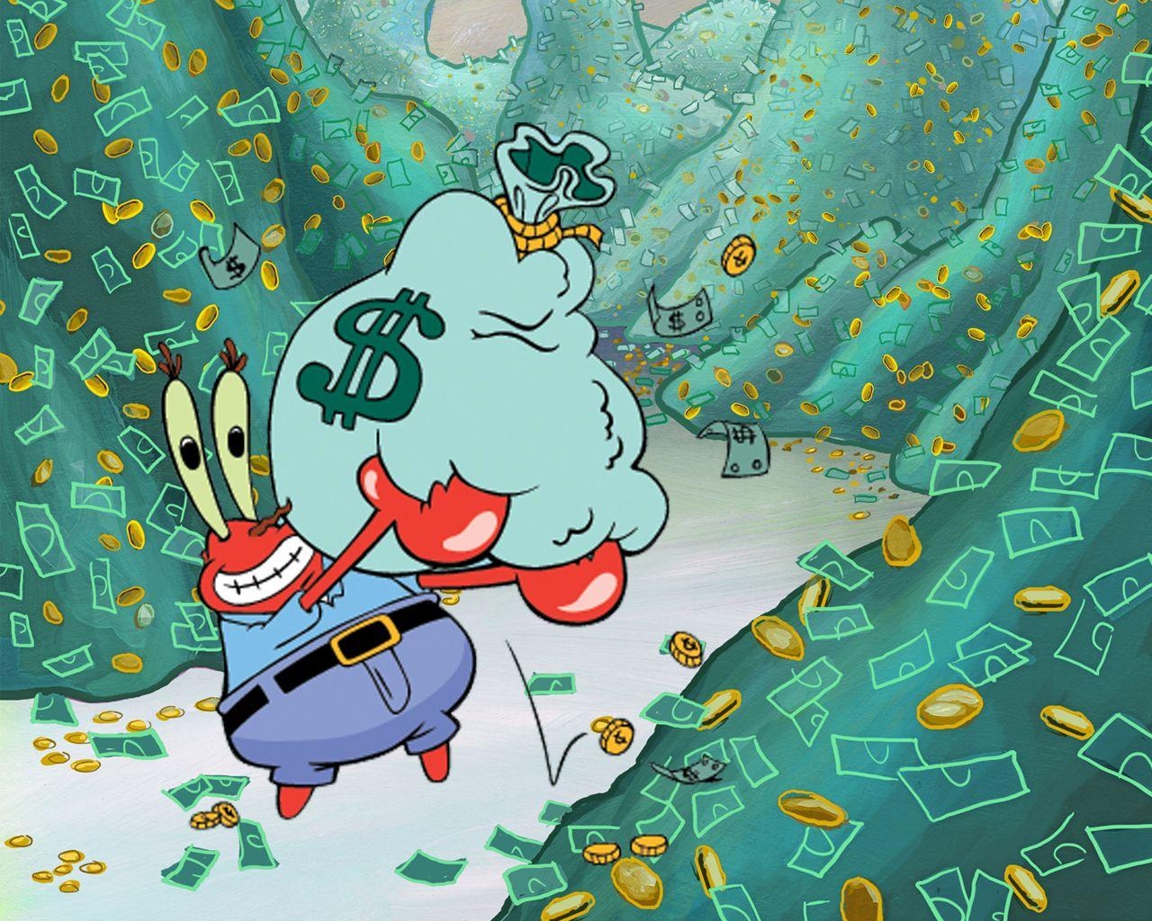 1280x1030 Mr. Krabs Squarepants Wallpaper, Desktop