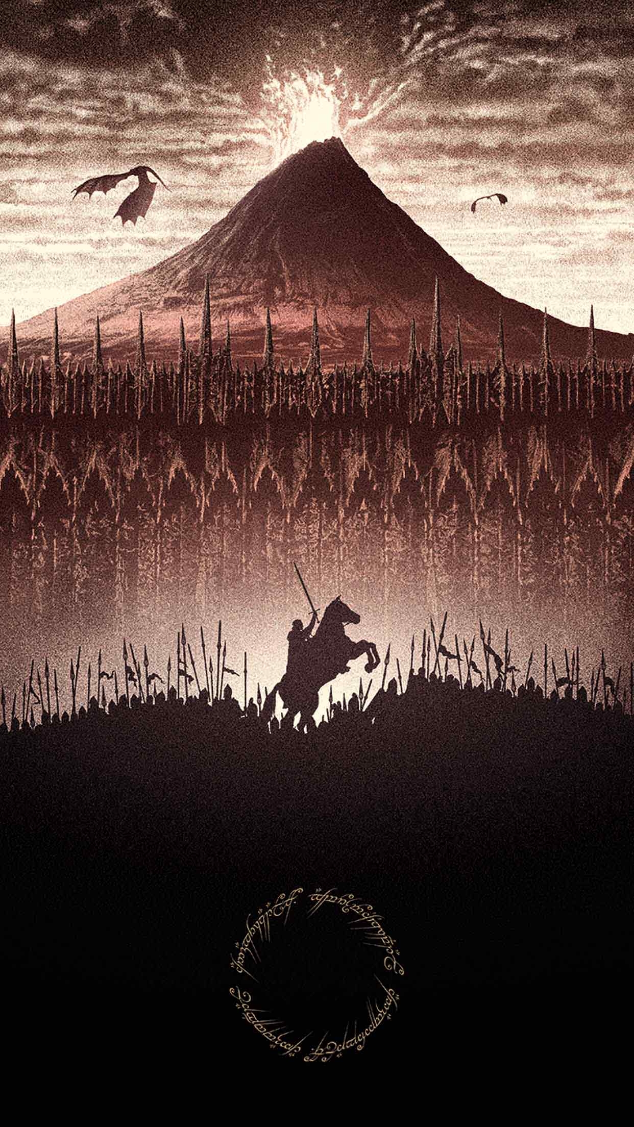 1250x2210 Quality Lord of the Rings Mobile Wallpaper, Phone