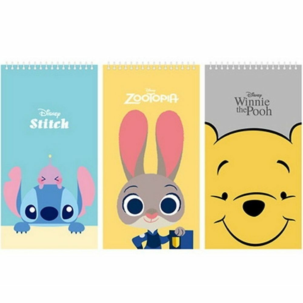 1000x1000 Disney Characters (Zootopia Lilo And Stitch Winnie The Pooh) 7 Journal Note Pad, Phone