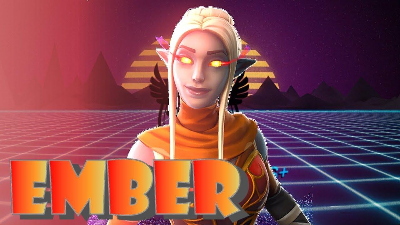 1280x720 Ember Fortnite wallpaper, Desktop