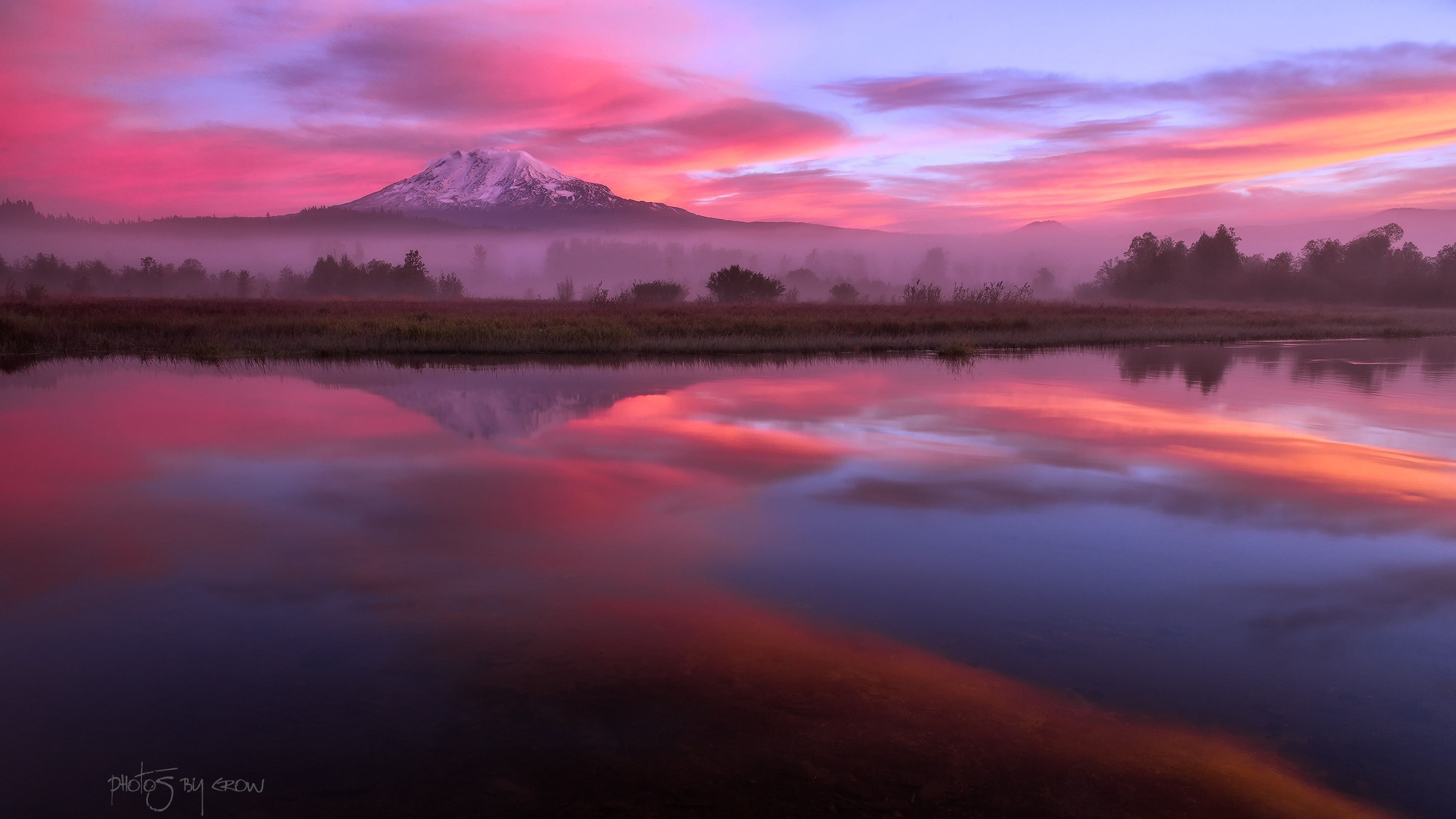 3840x2160 Wallpaper 4k Washington Volcano 4k nature wallpaper, volcano, Desktop