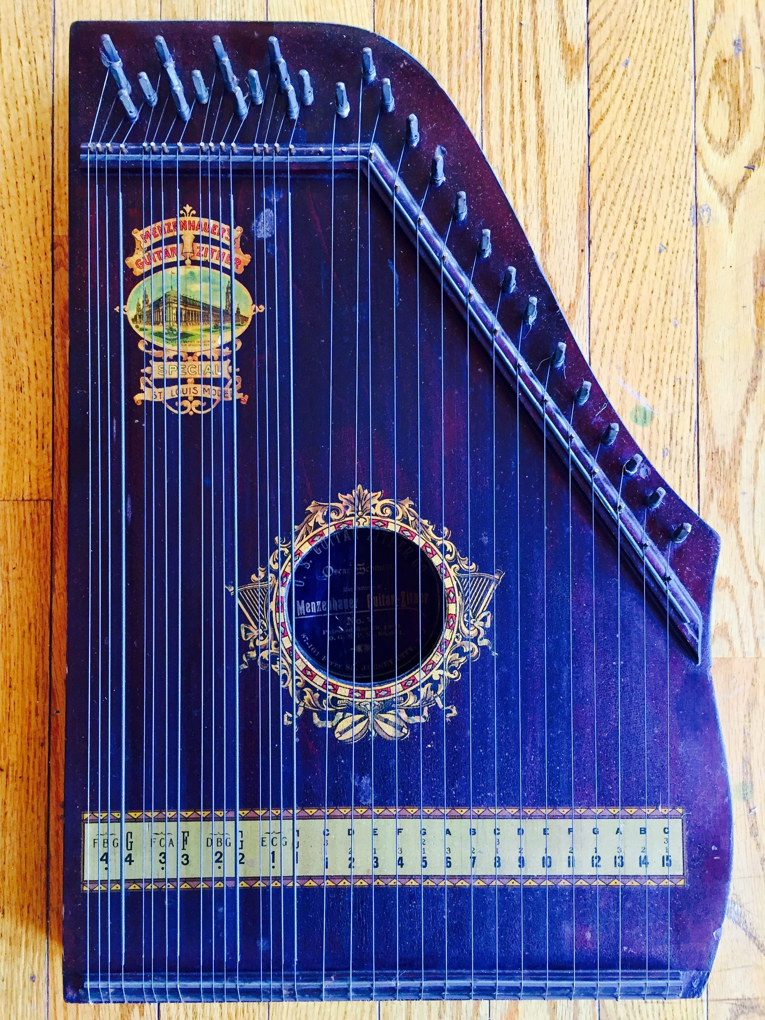 2450x3270 US Guitar Zither Co. Menzenhauer Guitar Zither No.2 1904, Phone