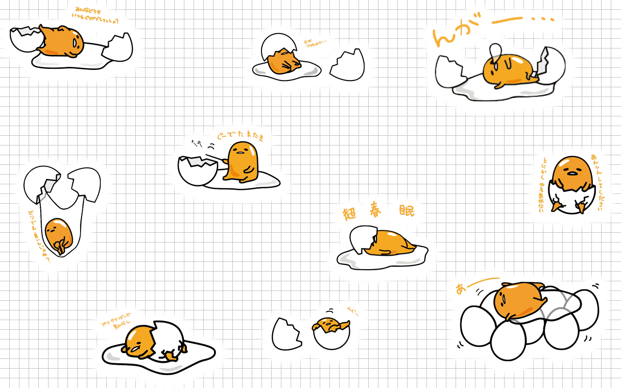 1280x800 gudetama is god, Desktop