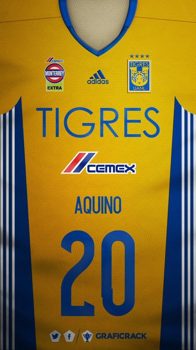 680x1200 GrafiCrack UANL Jersey Local Javier Aquino, Phone