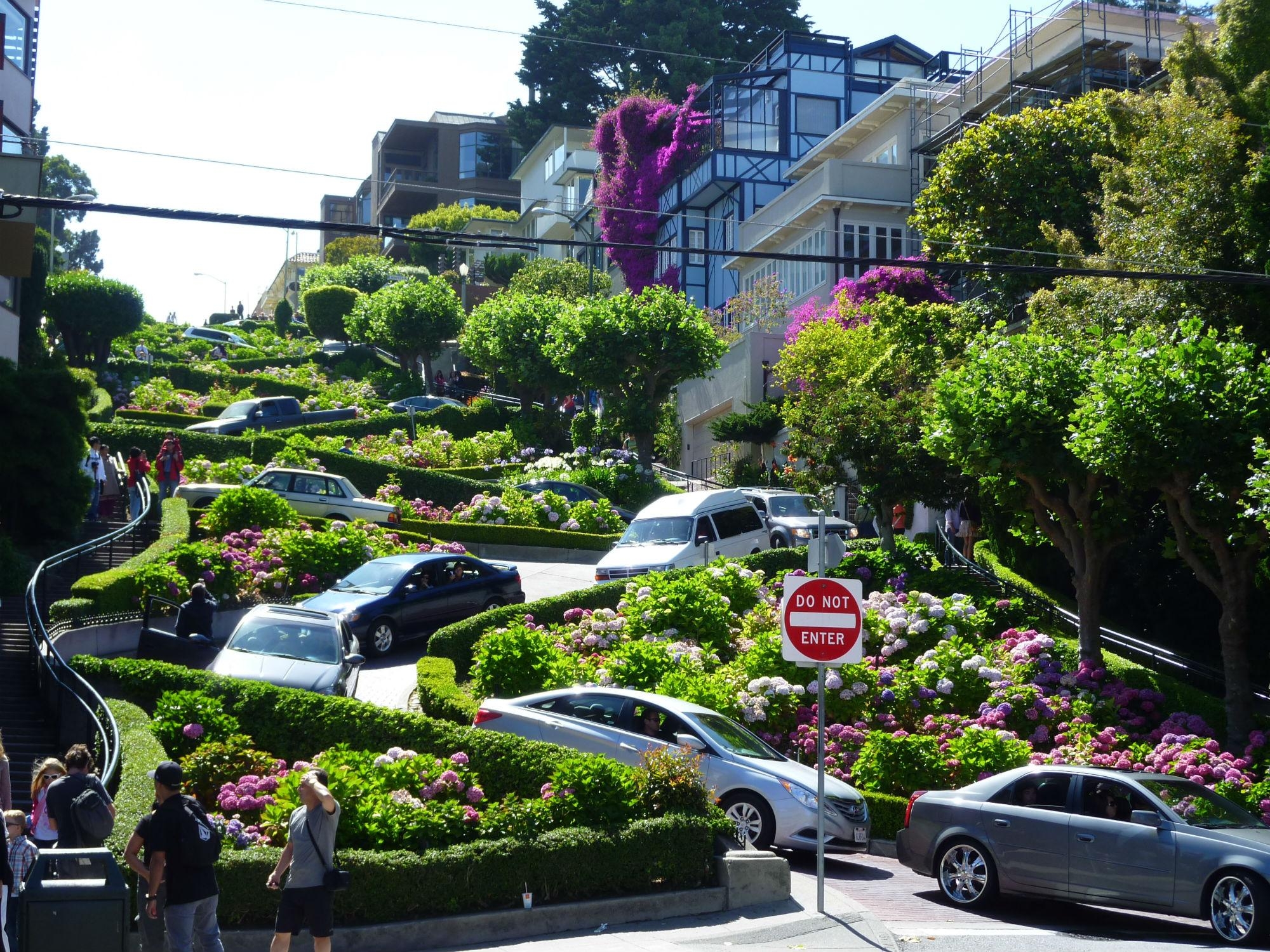 2000x1500 Lombard Street San Francisco HD Wallpaper, Desktop