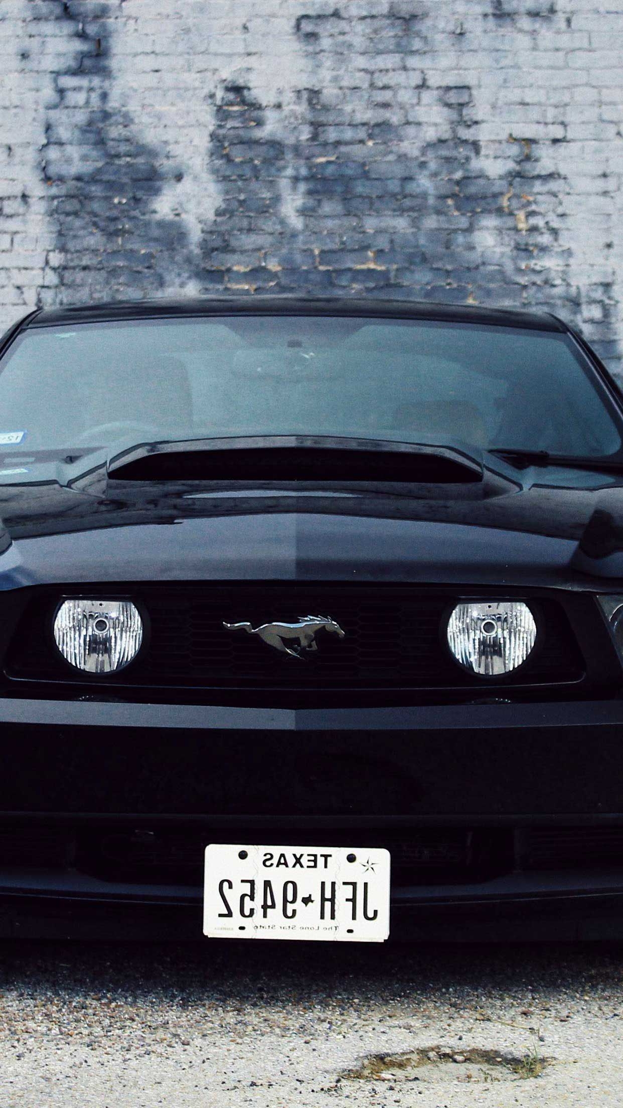 1250x2210 Ford mustang car black iPhone Wallpaper HD. Mustang cars, Ford mustang wallpaper, Mustang iphone wallpaper, Phone