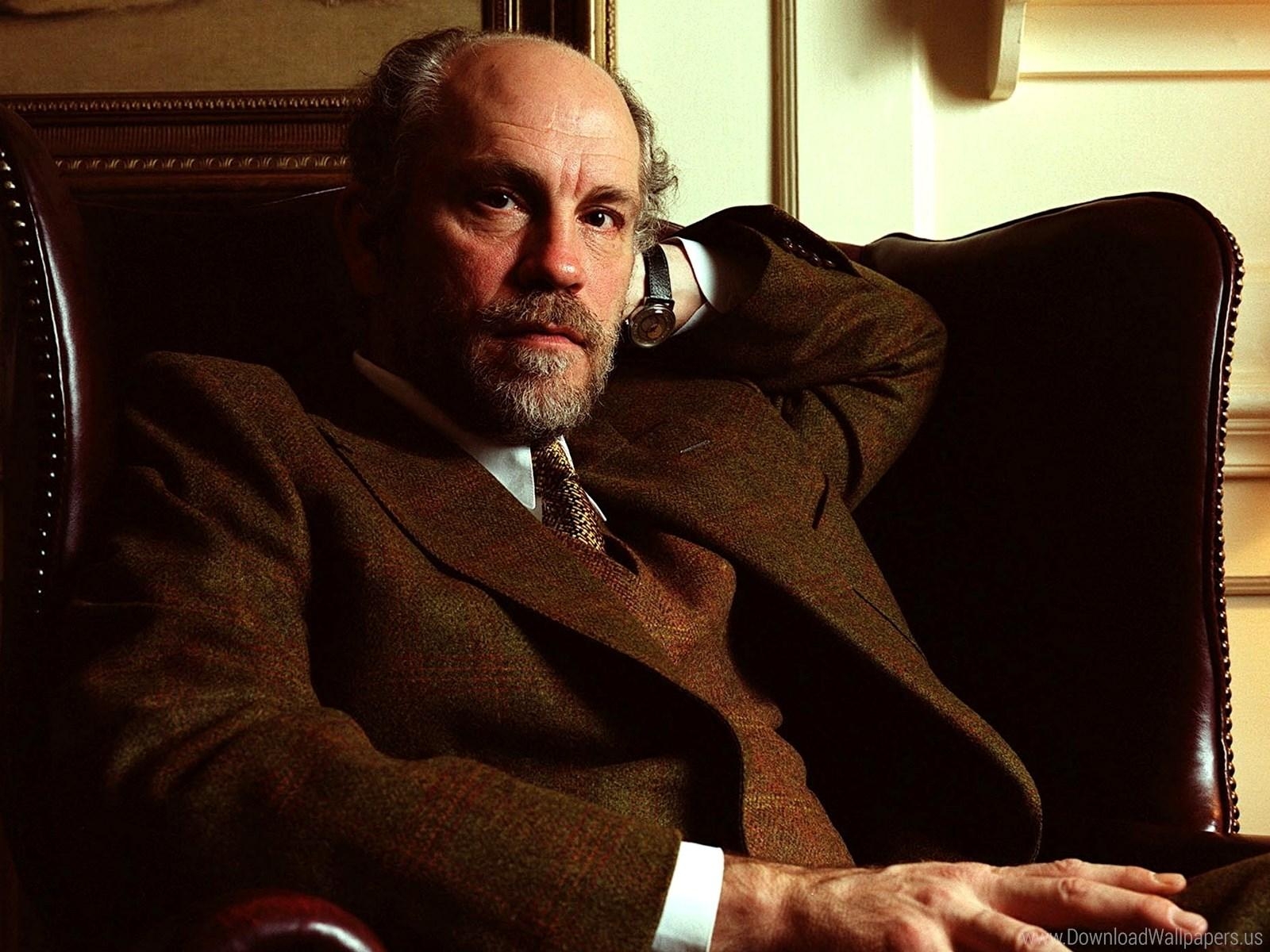 1600x1200 Celebrity, Dark, Eyes, Jacket, John Malkovich, Suit Wallpaper, Desktop