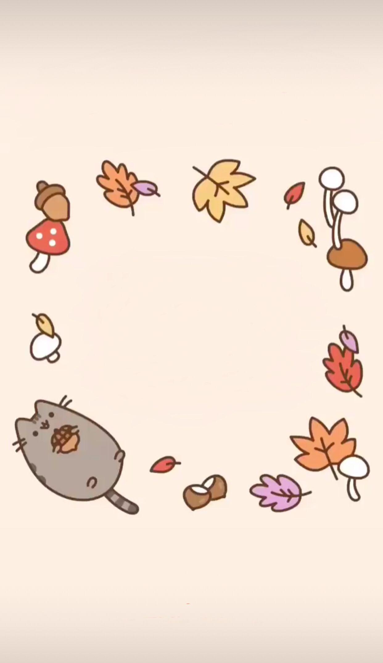 1250x2150 Kawaii Fall Wallpaper Free Kawaii Fall Background, Phone