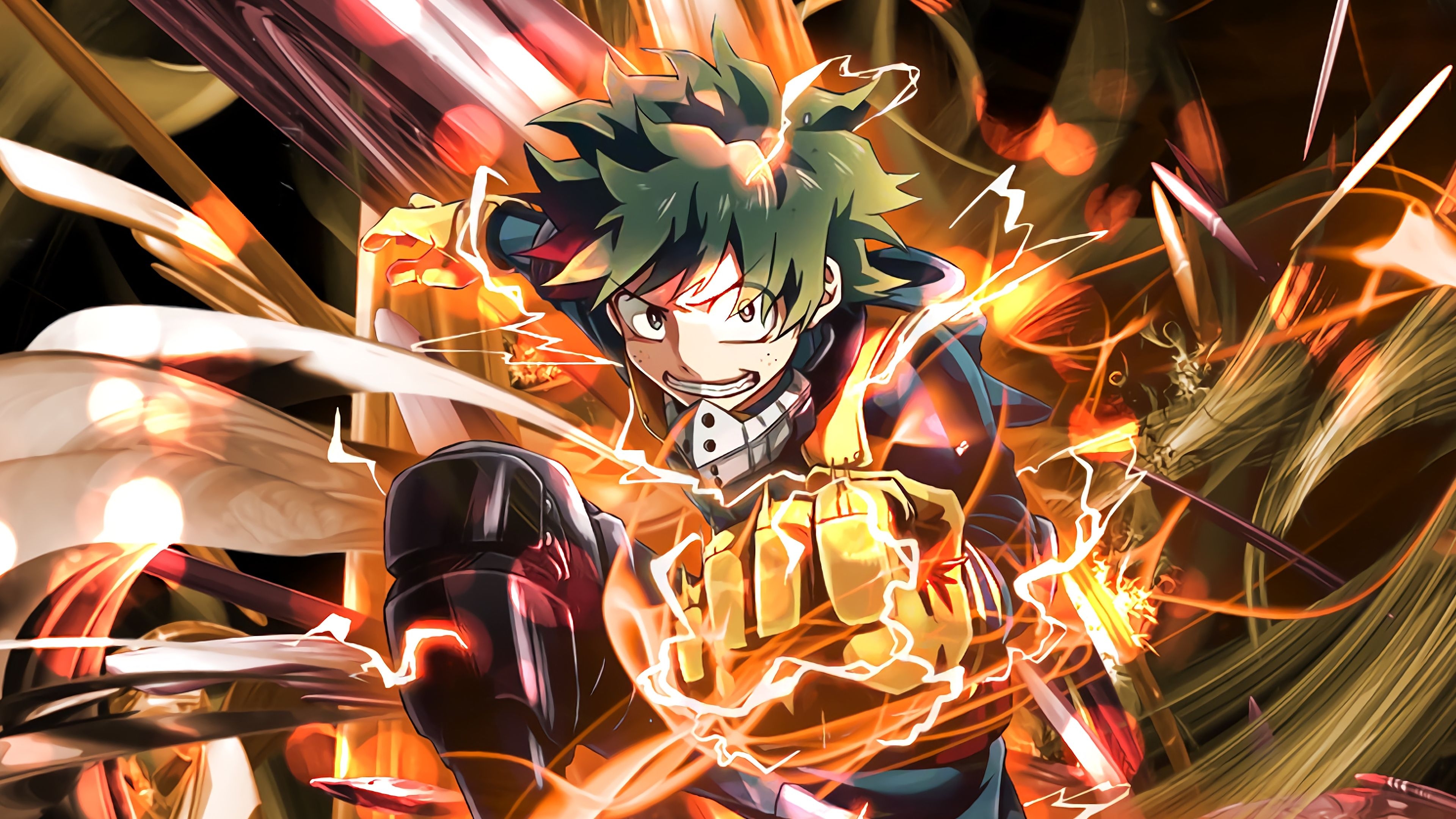 3840x2160 One for All My Hero Academia Wallpaper, Desktop