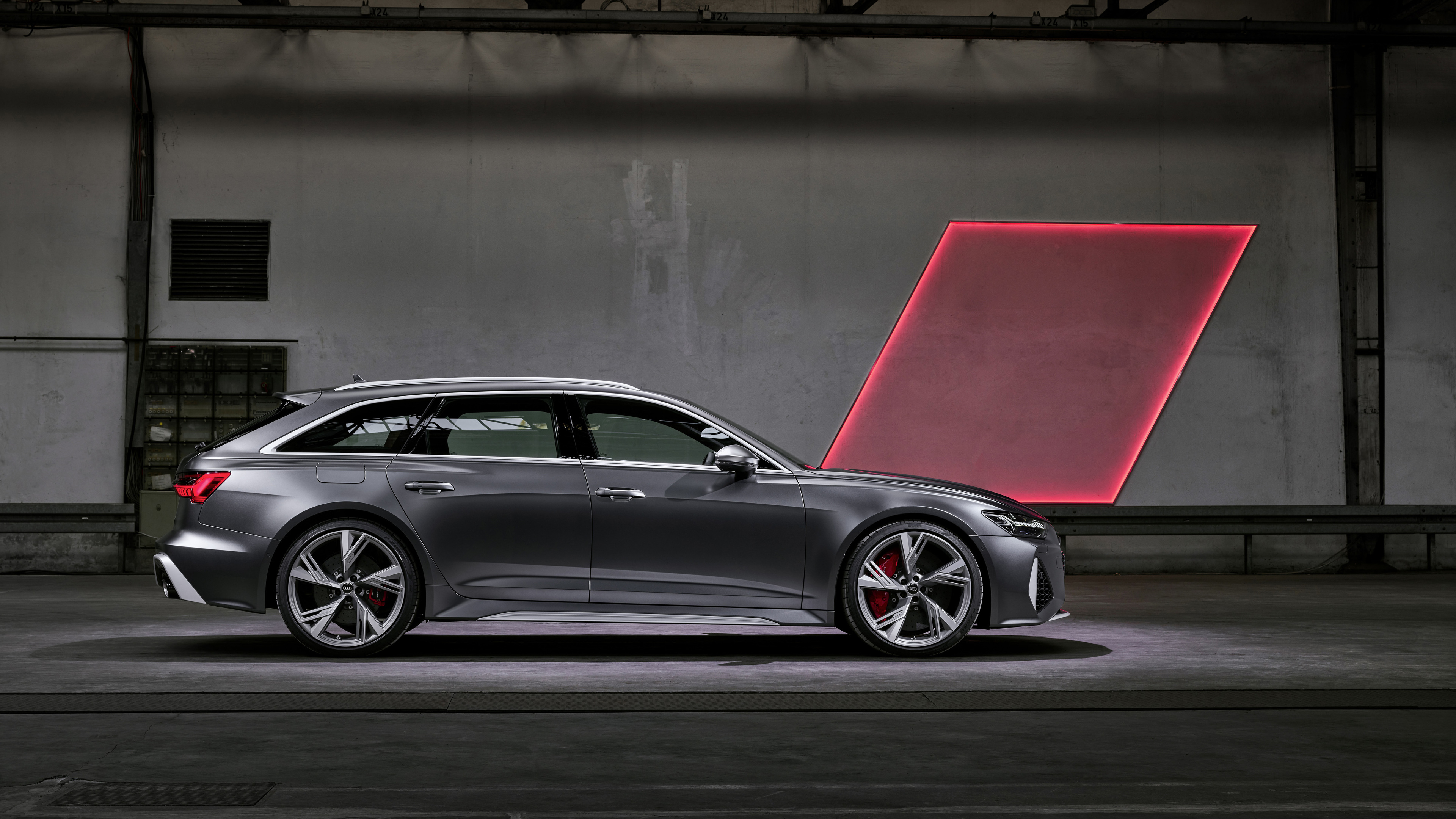 3840x2160 Wallpaper 4k Audi RS 6 Avant Side View Wallpaper, Desktop