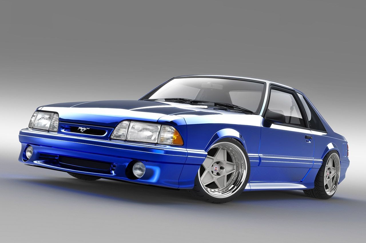 1280x850 mustangs.. -powered Fox Body Mustang that will debut at SEMA. Mustangs Daily. Fox body mustang, Notchback mustang, Mustang, Desktop