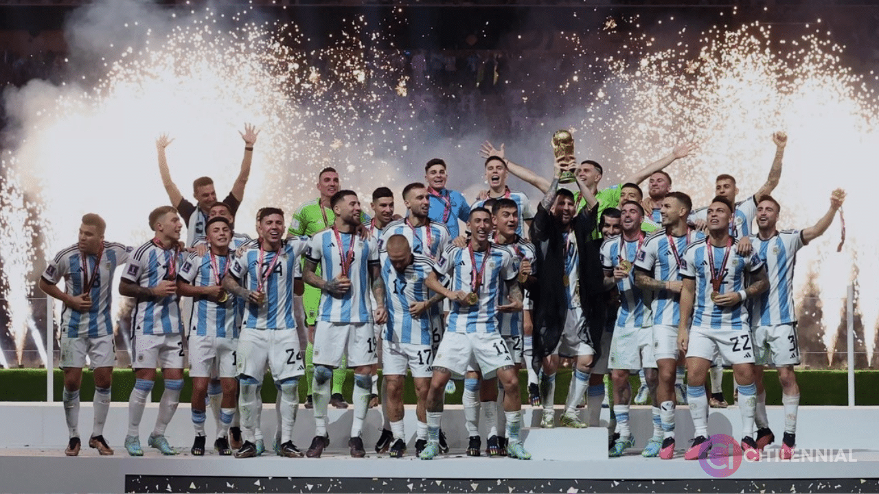 1280x720 Fondos de pantalla de Argentina campeon Mundial 2022, Desktop