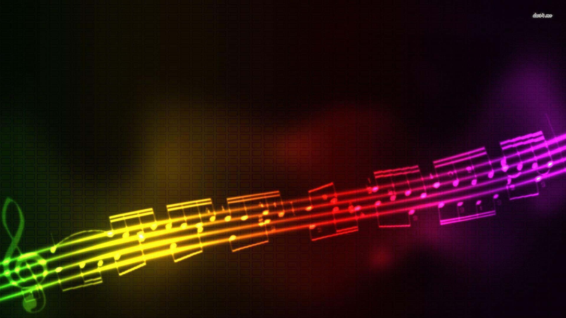 1920x1080 Music Notes Wallpaper Abstract, Desktop