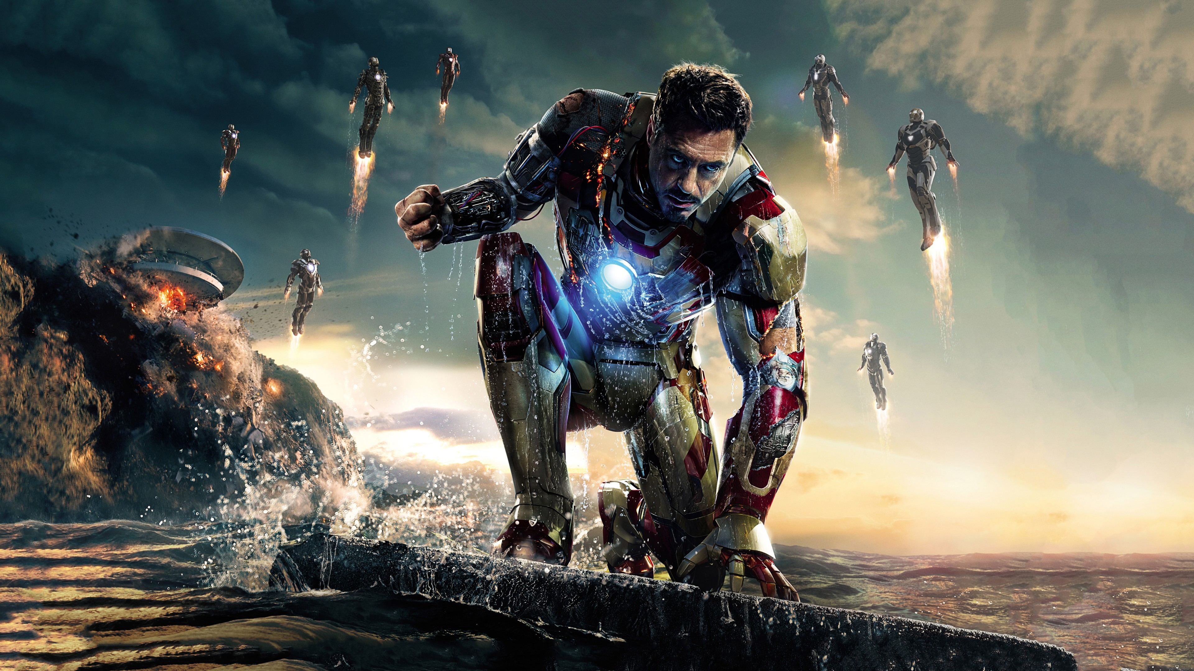 3840x2160 Wallpaper Avengers: Age of Ultron, Avengers Robert Downey Jr, Desktop