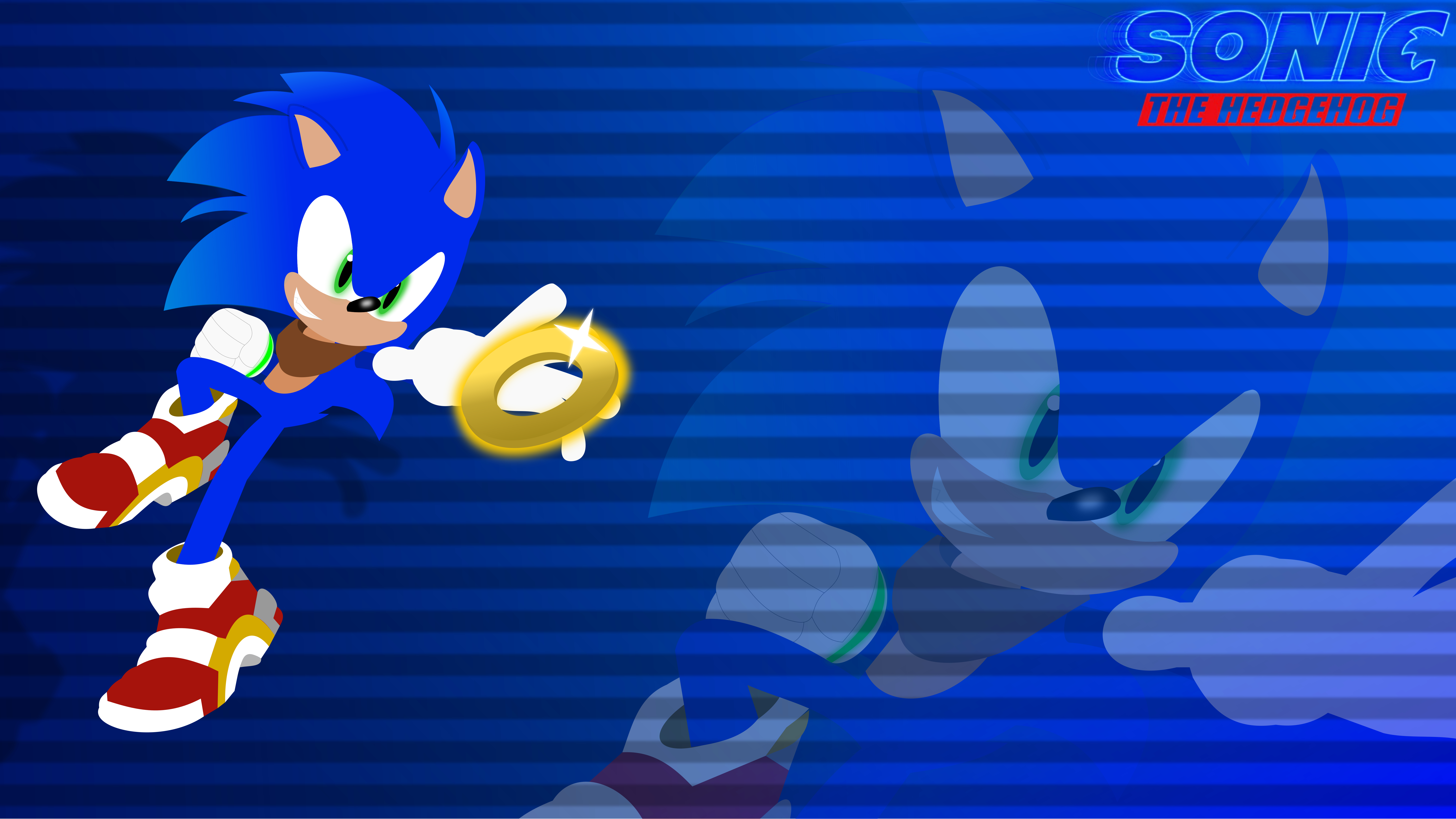 7260x4090 Team Sonic Wallpaper I decided to make, Desktop