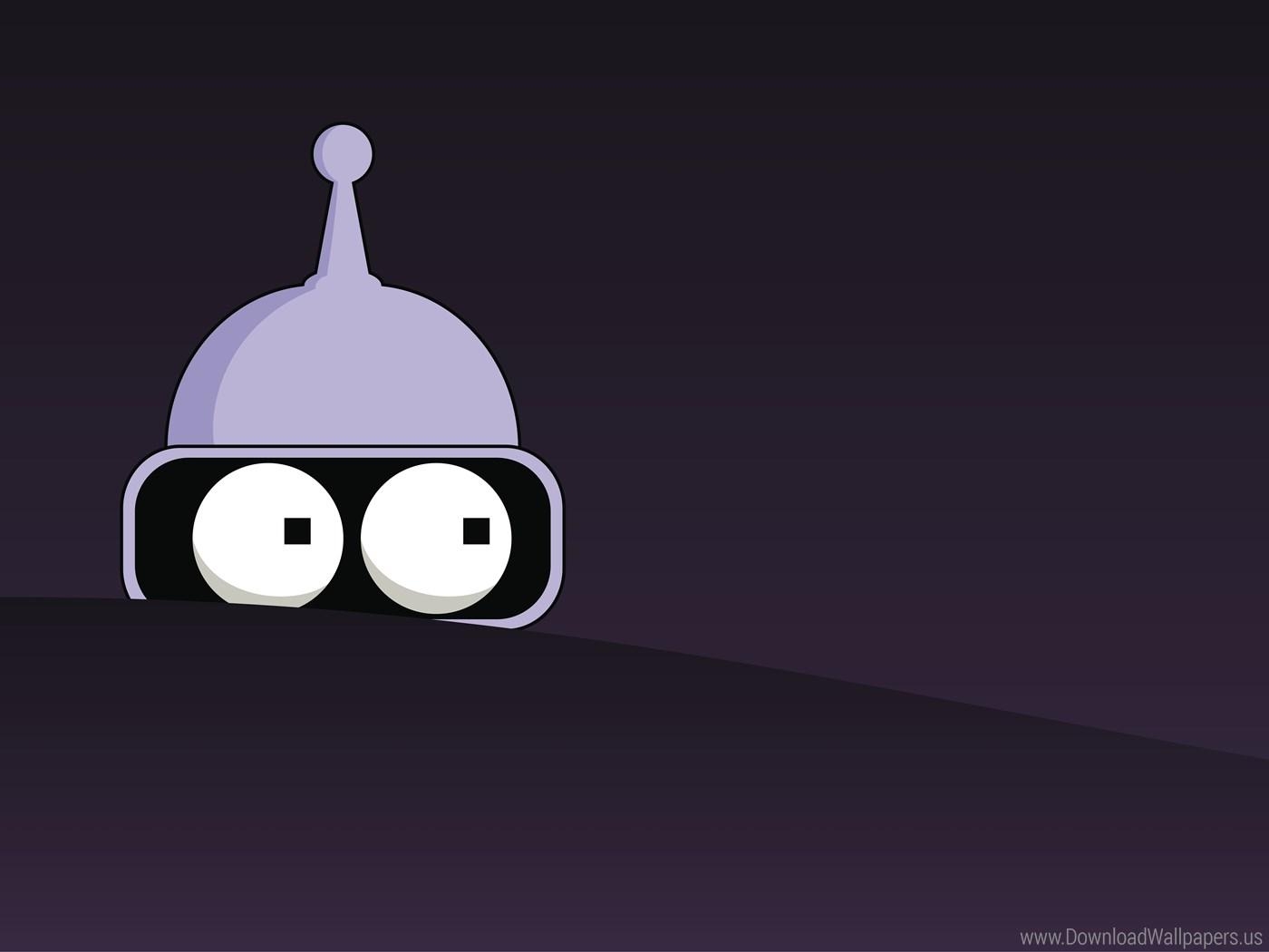 1400x1050 Download Standart 4:3 , Futurama, Robot Wallpaper, Desktop