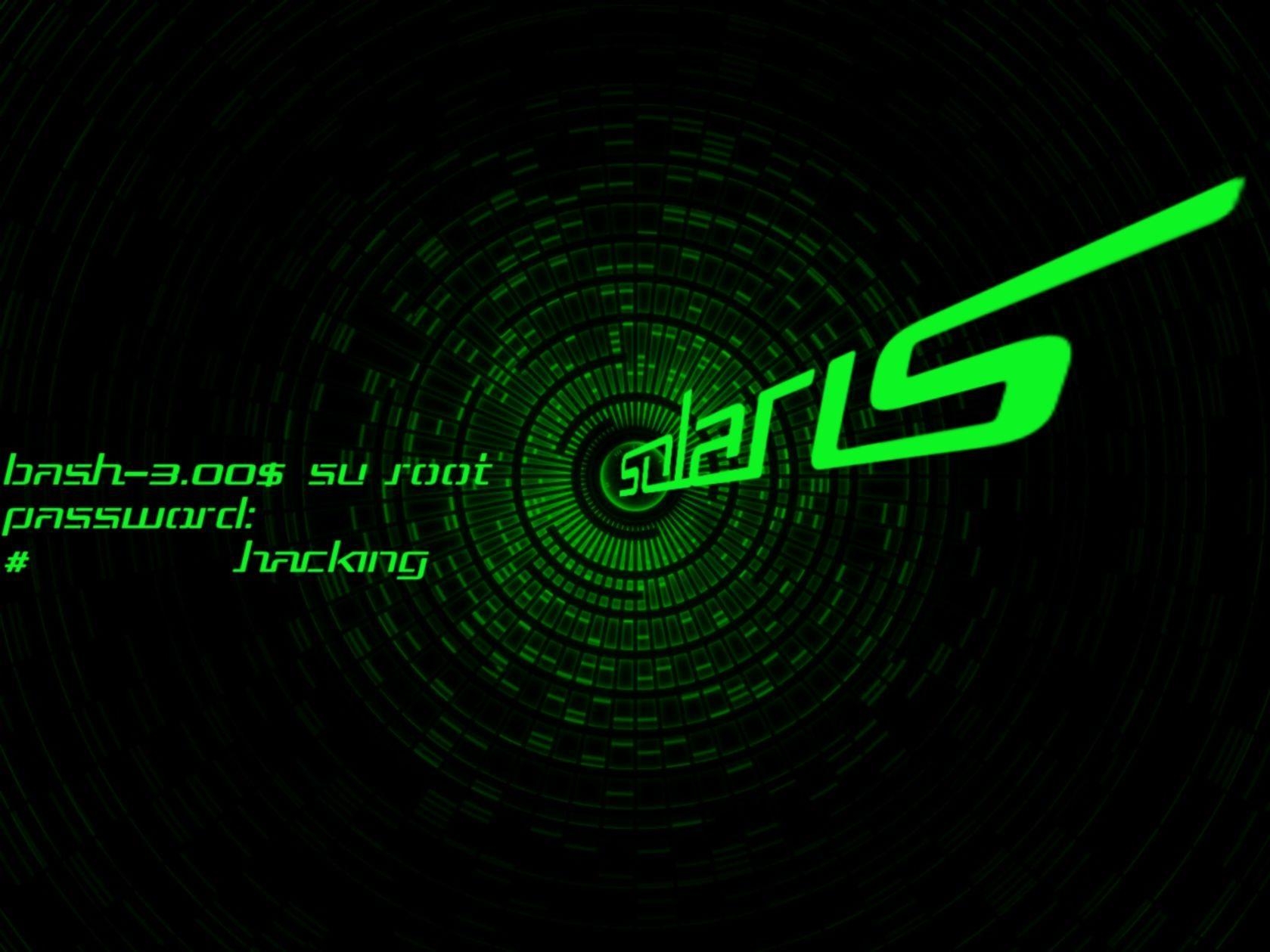 1680x1260 Free desktop wallpaper, Solaris Desktop Hacked, Desktop