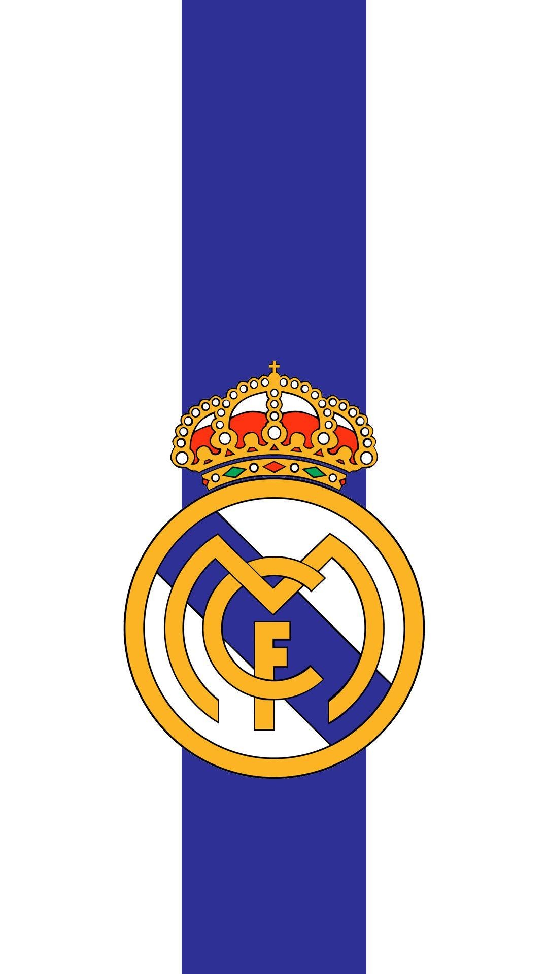 1080x1920 Real Madrid for Android Wallpaper HD. Real madrid wallpaper, Real madrid logo wallpaper, Real madrid logo, Phone