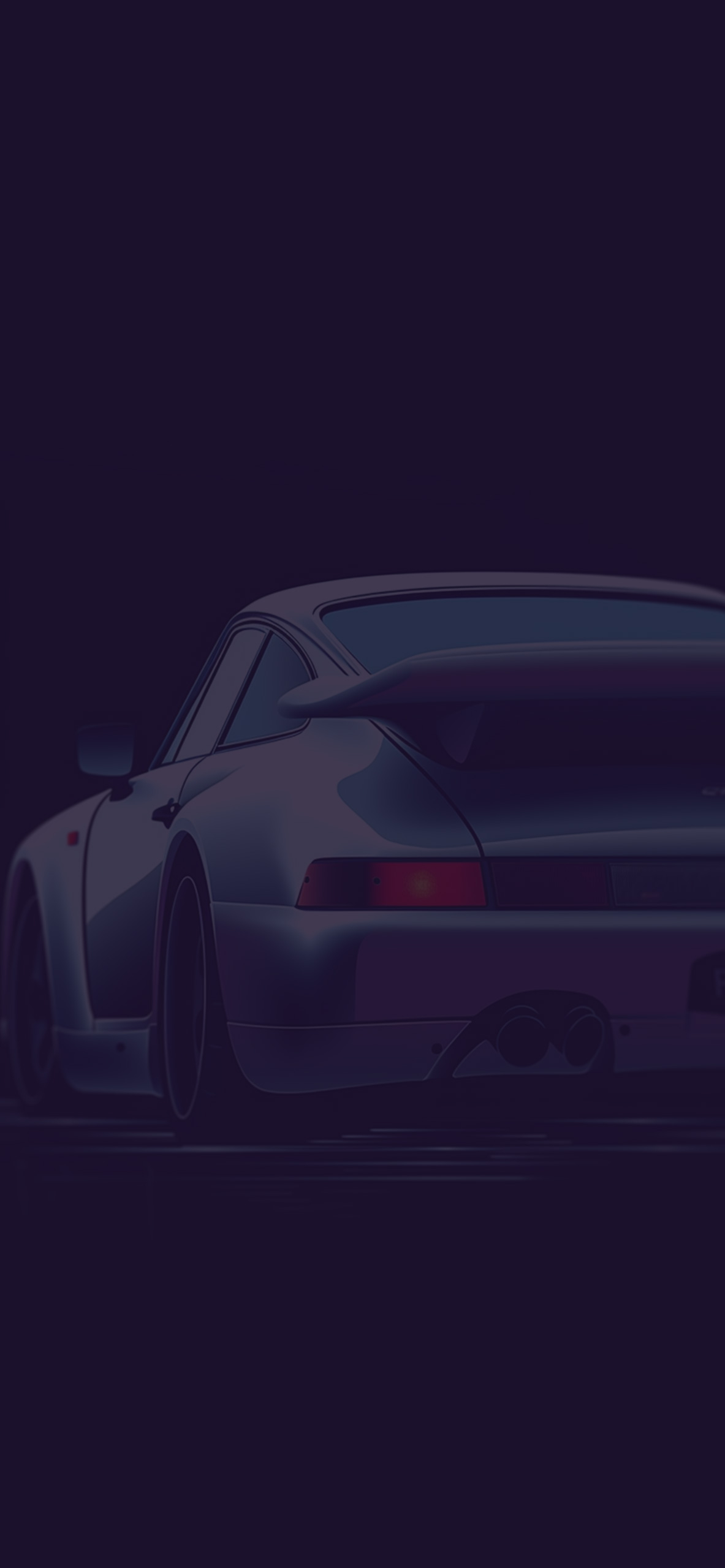 1190x2560 Porsche 911 GT2 Dark Wallpaper Wallpaper iPhone, Phone