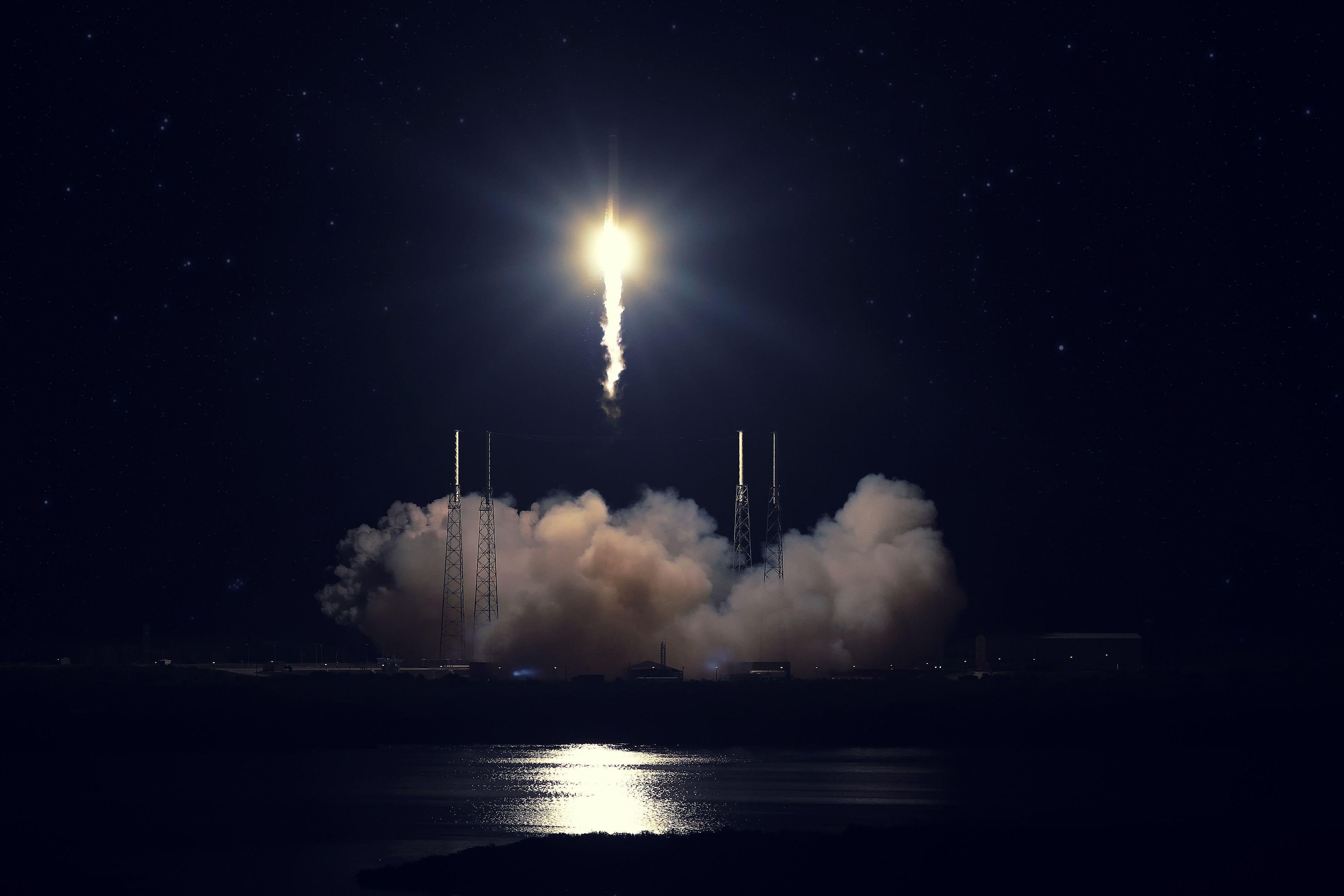 3610x2410 Download SpaceX Wallpaper Background 59812  px High, Desktop