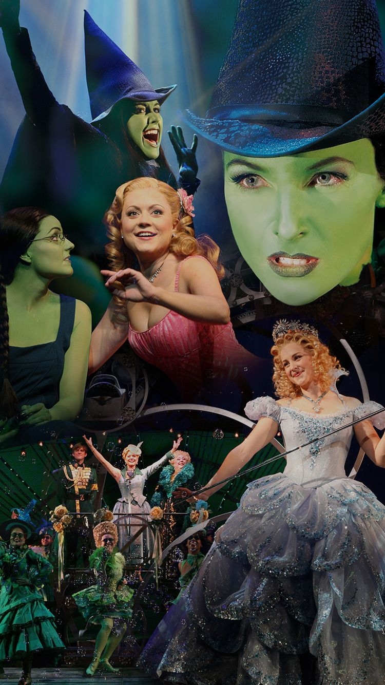 750x1340 Wicked Broadway Wallpaper Free Wicked Broadway Background, Phone