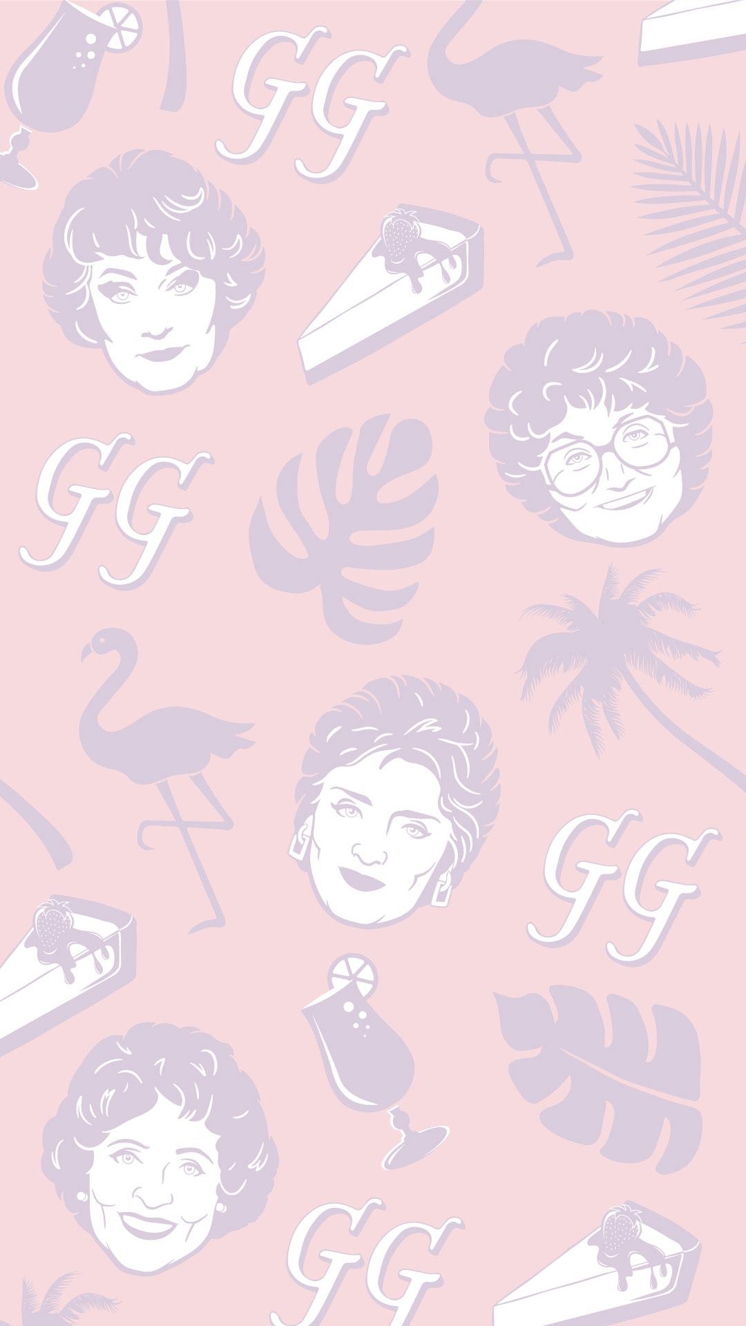 1080x1920 Golden Girls Phone Wallpaper to Thank You for Being a Friend, Phone