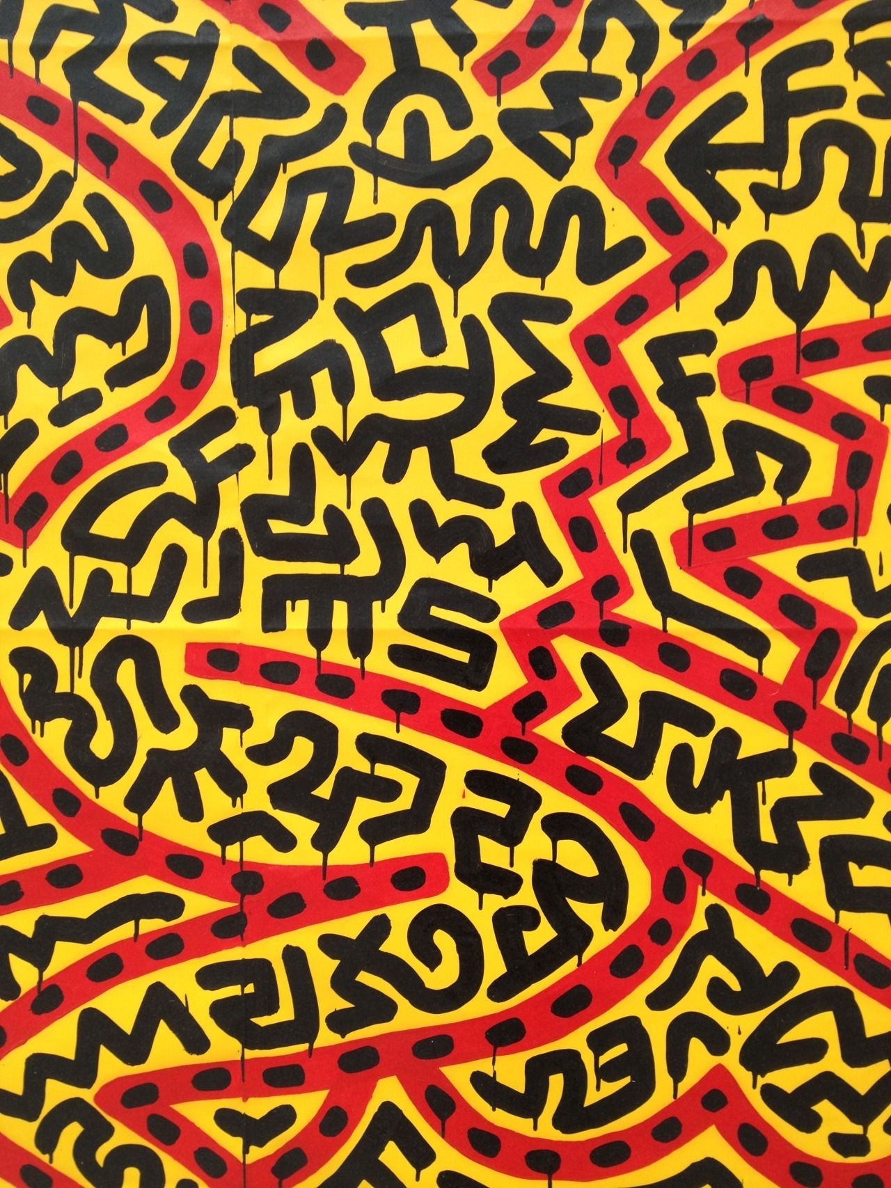 1280x1710 Keith Haring Desktop Wallpaper posted.cutewallpaper.org, Phone