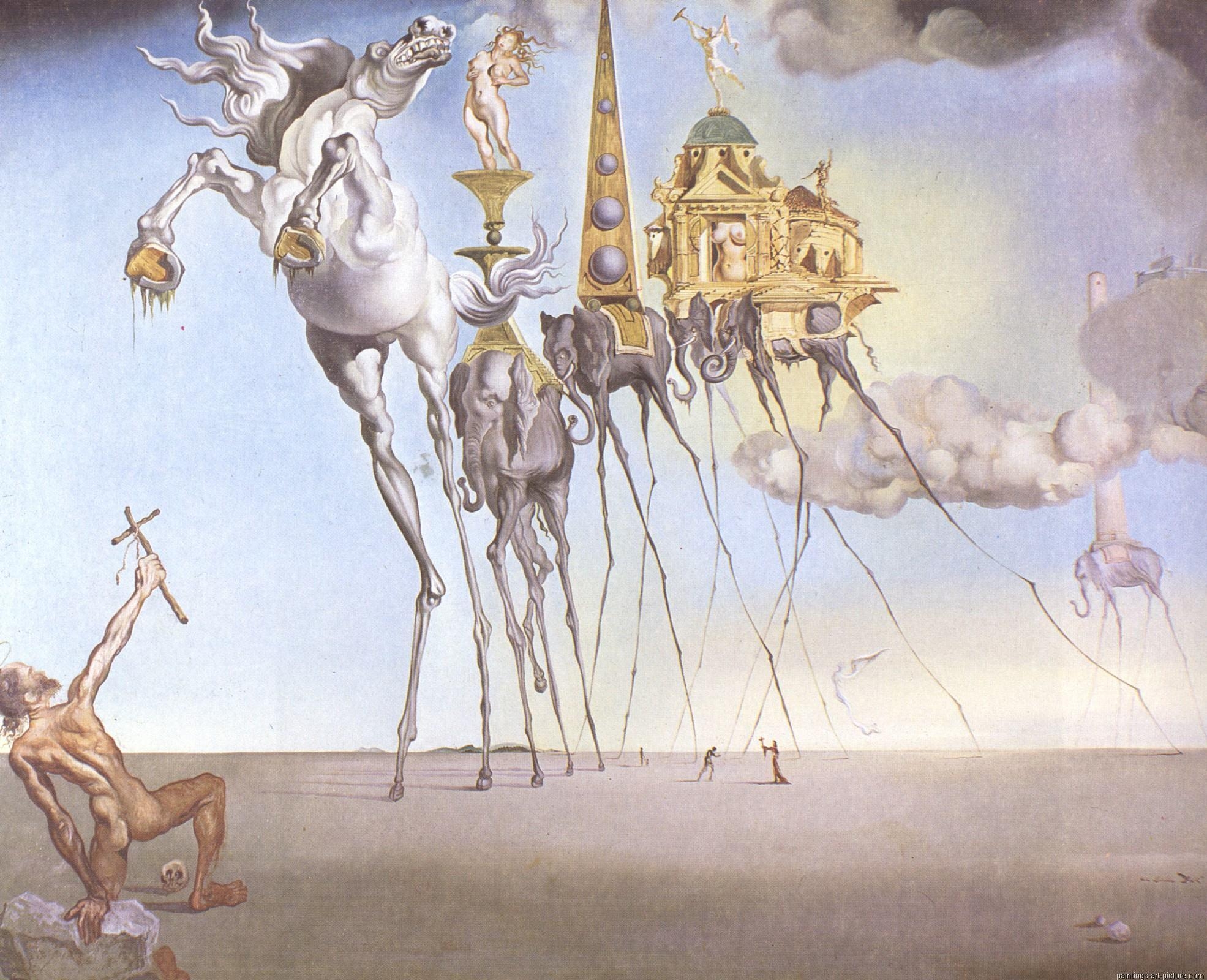 1980x1600 Salvador Dali surrealistic paintings HD Wallpaper & Background, Desktop