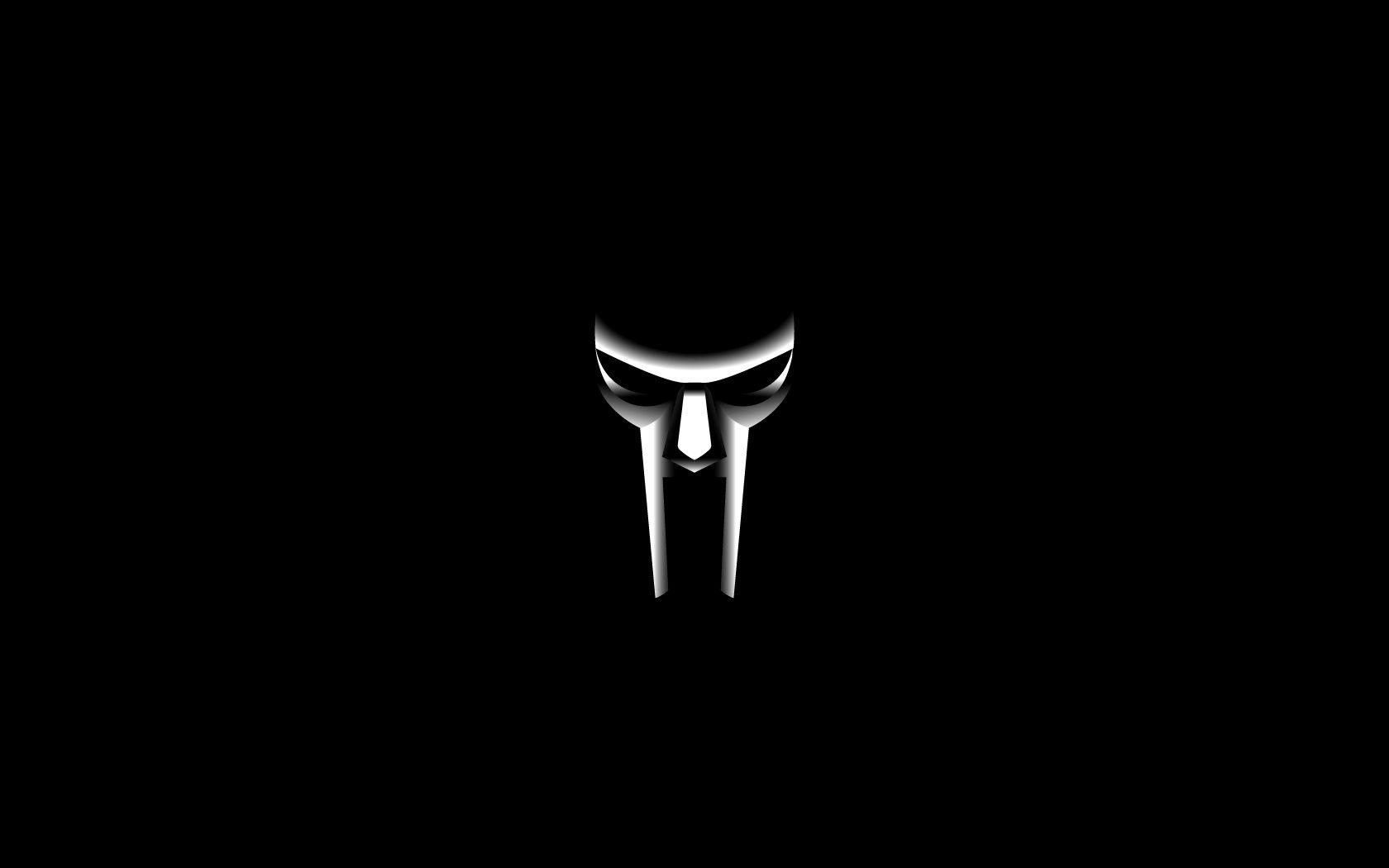 1680x1050 I made you an MF Doom minimal wallpaper, Desktop