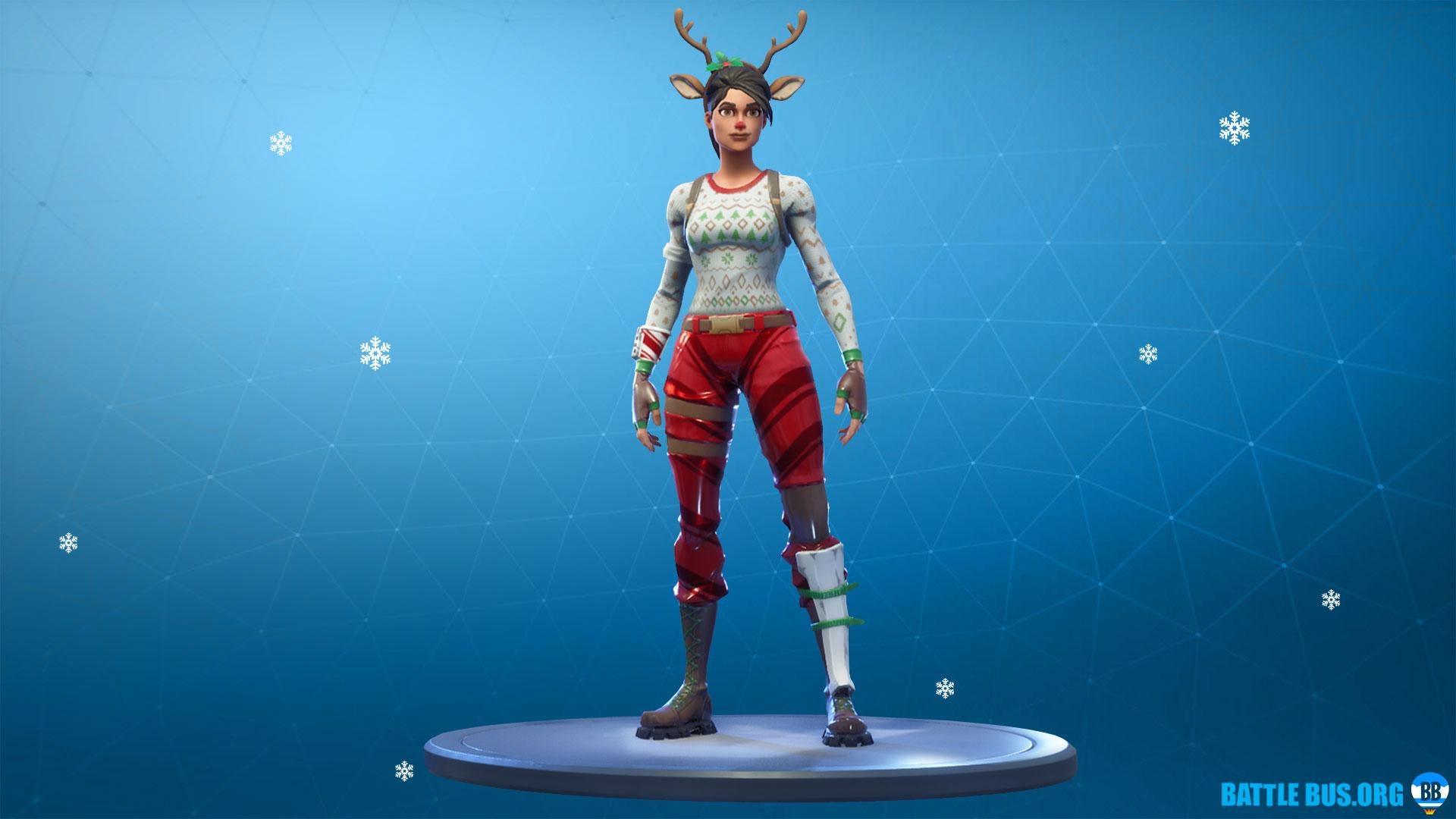 1920x1080 Red Nosed Raider Season 7 Christmas Skins, Desktop