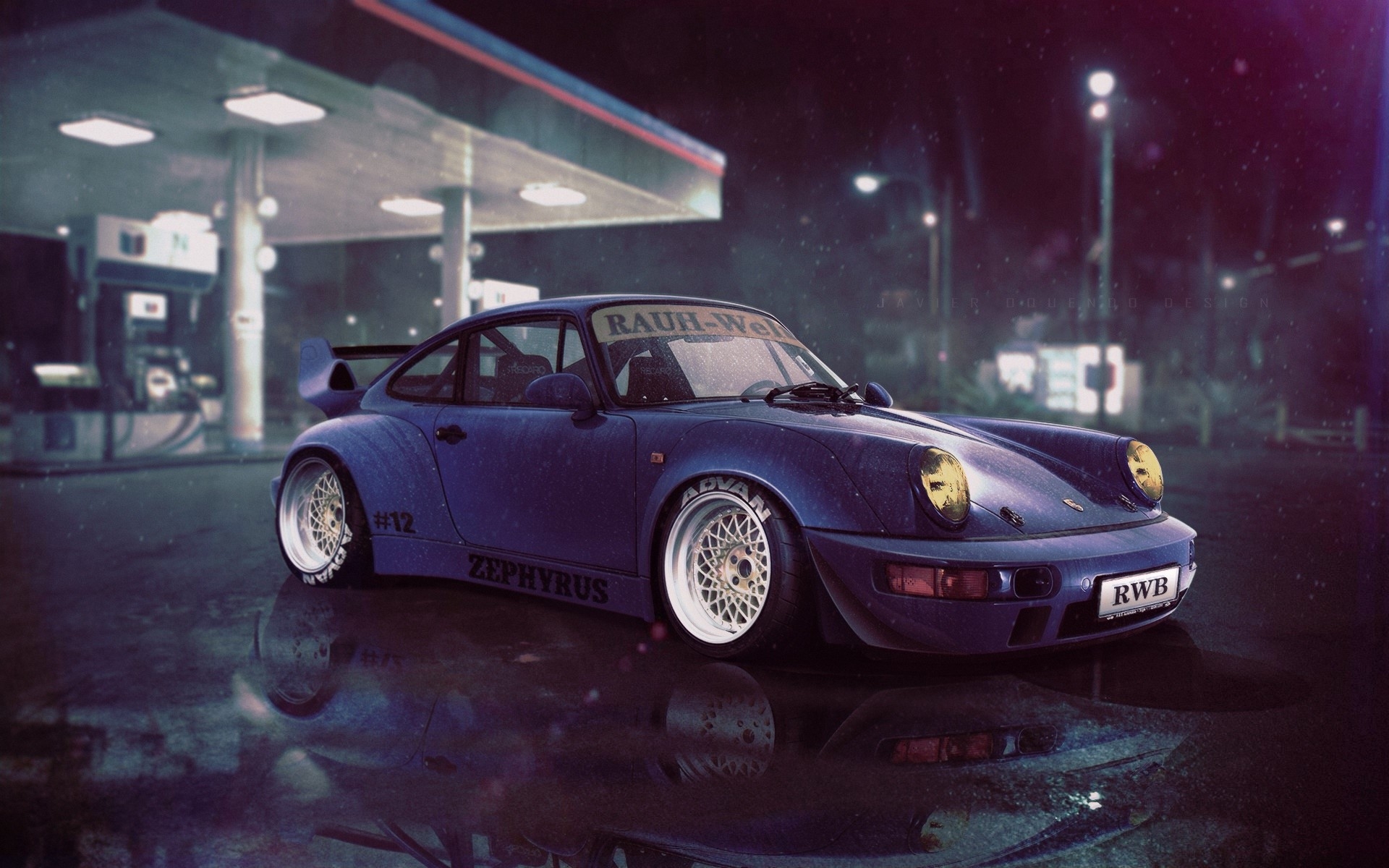 1920x1200 HD Wallpaper for theme: Porsche 911 RWB HD wallpaper, background, Desktop