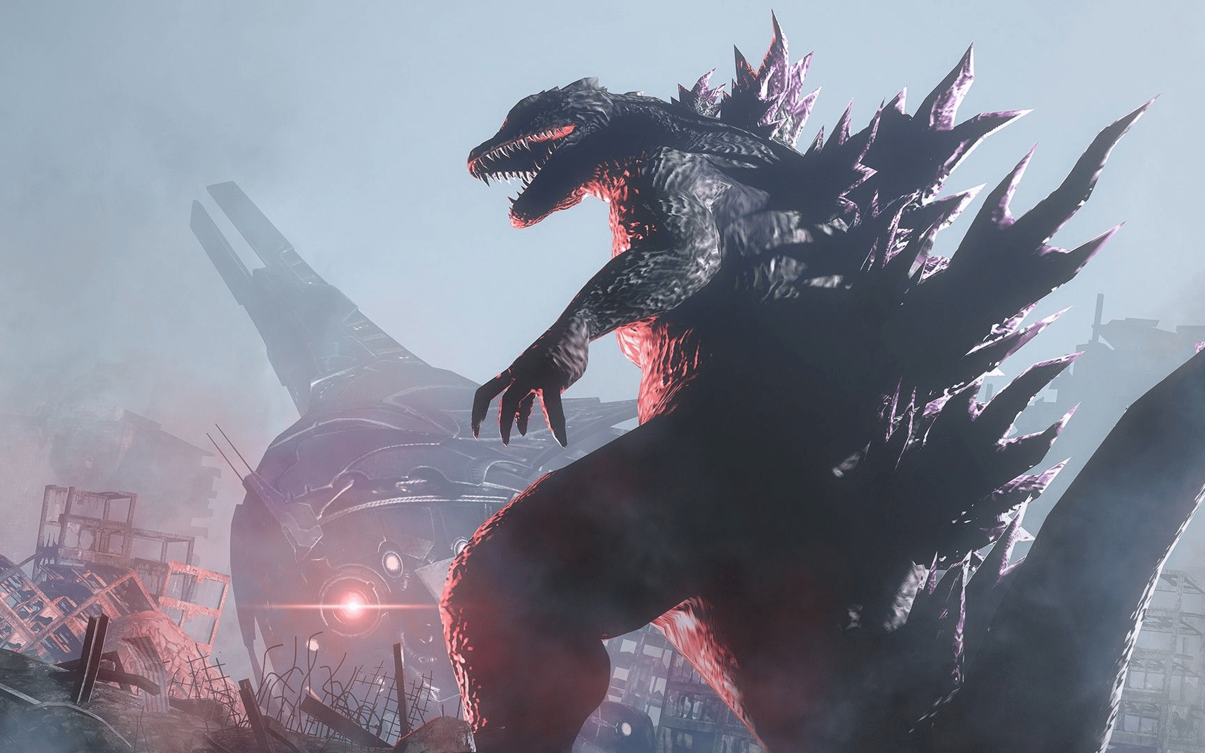 3840x2400 Cool Godzilla 4K Wallpaper Free Cool Godzilla 4K, Desktop