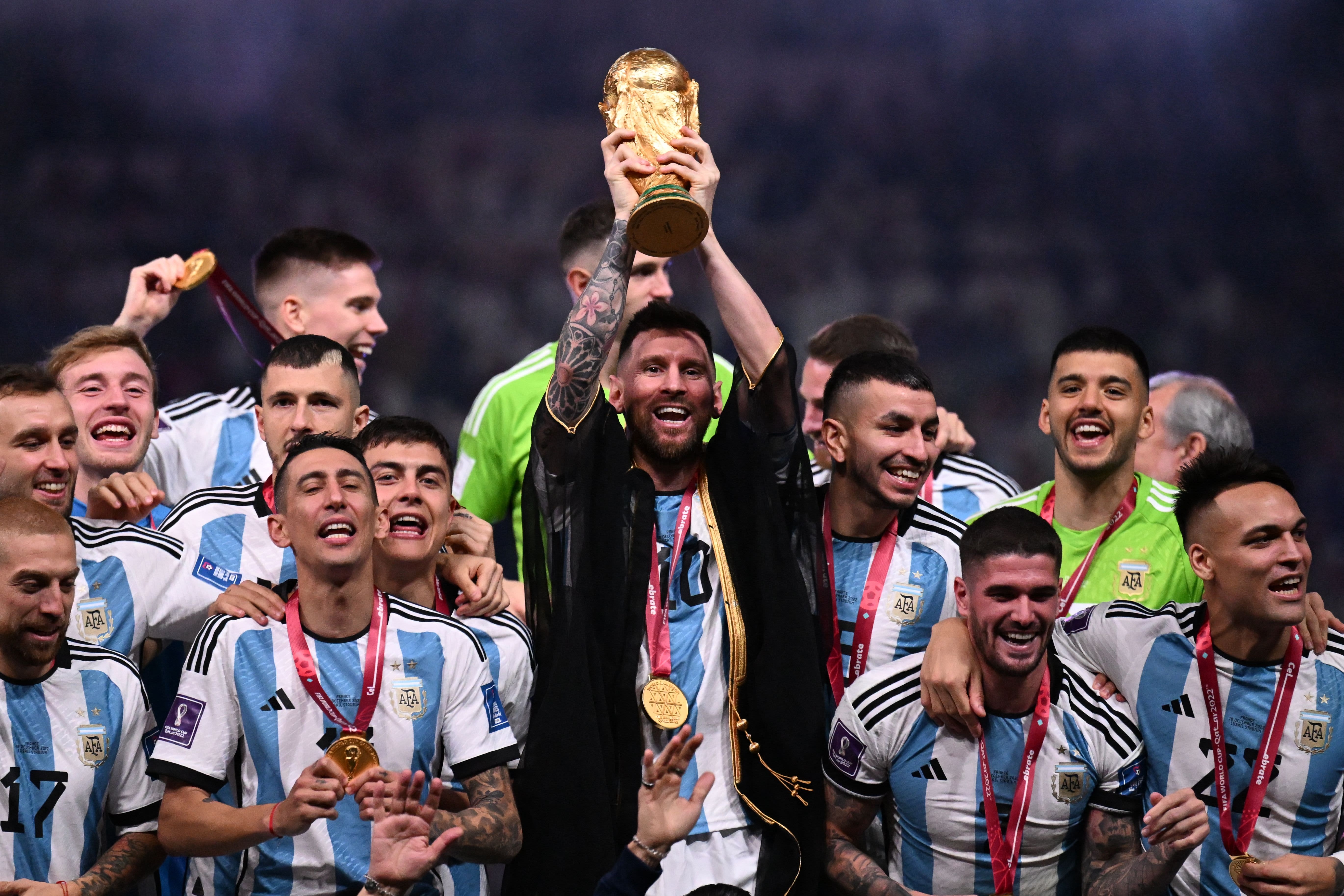 5490x3660 Argentina wins incredible World Cup final in a shootout with France, Desktop