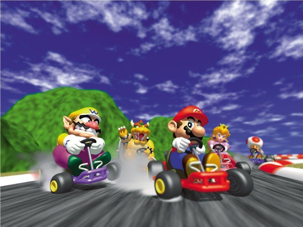 1030x770 TMK. Downloads. Image. Wallpaper. Mario Kart 64, Desktop