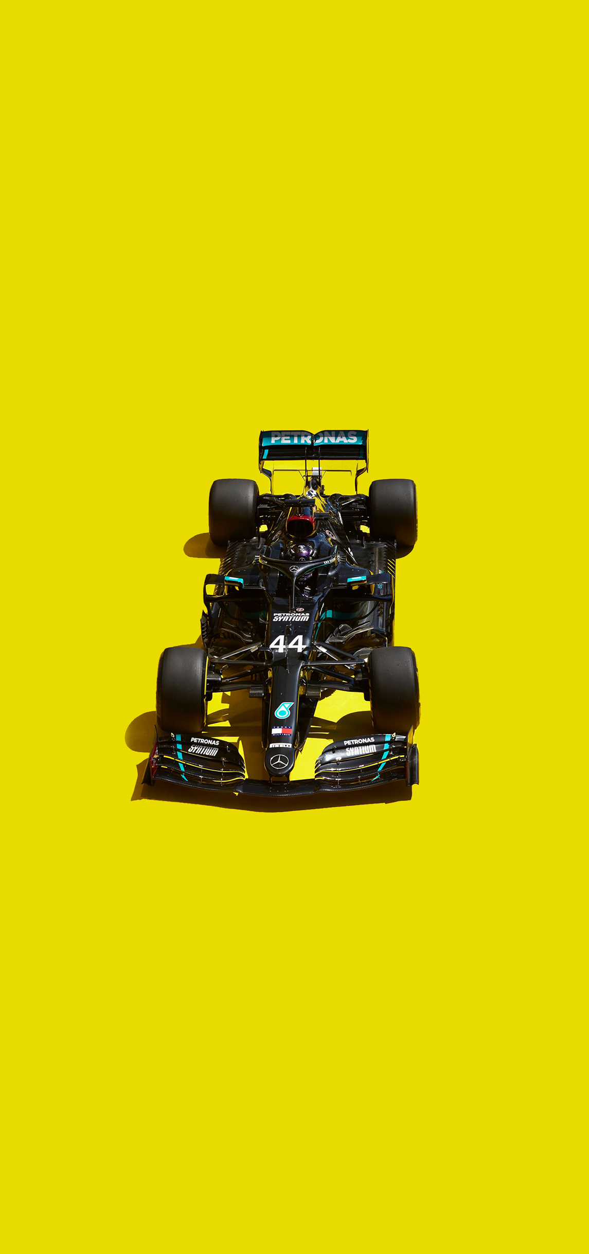 1150x2440 Created a wallpaper of Lewis Hamilton in the W11, Phone