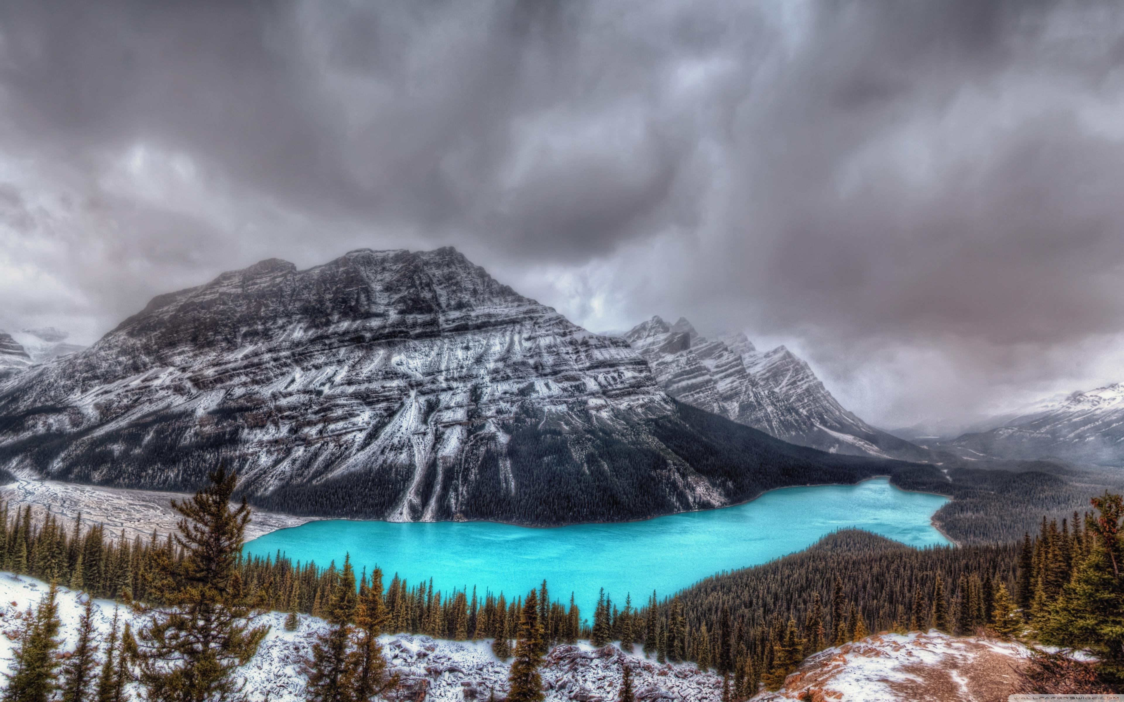 3840x2400 Peyto Lake, Canadian Rockies, Banff National Park ❤ 4K HD Desktop, Desktop