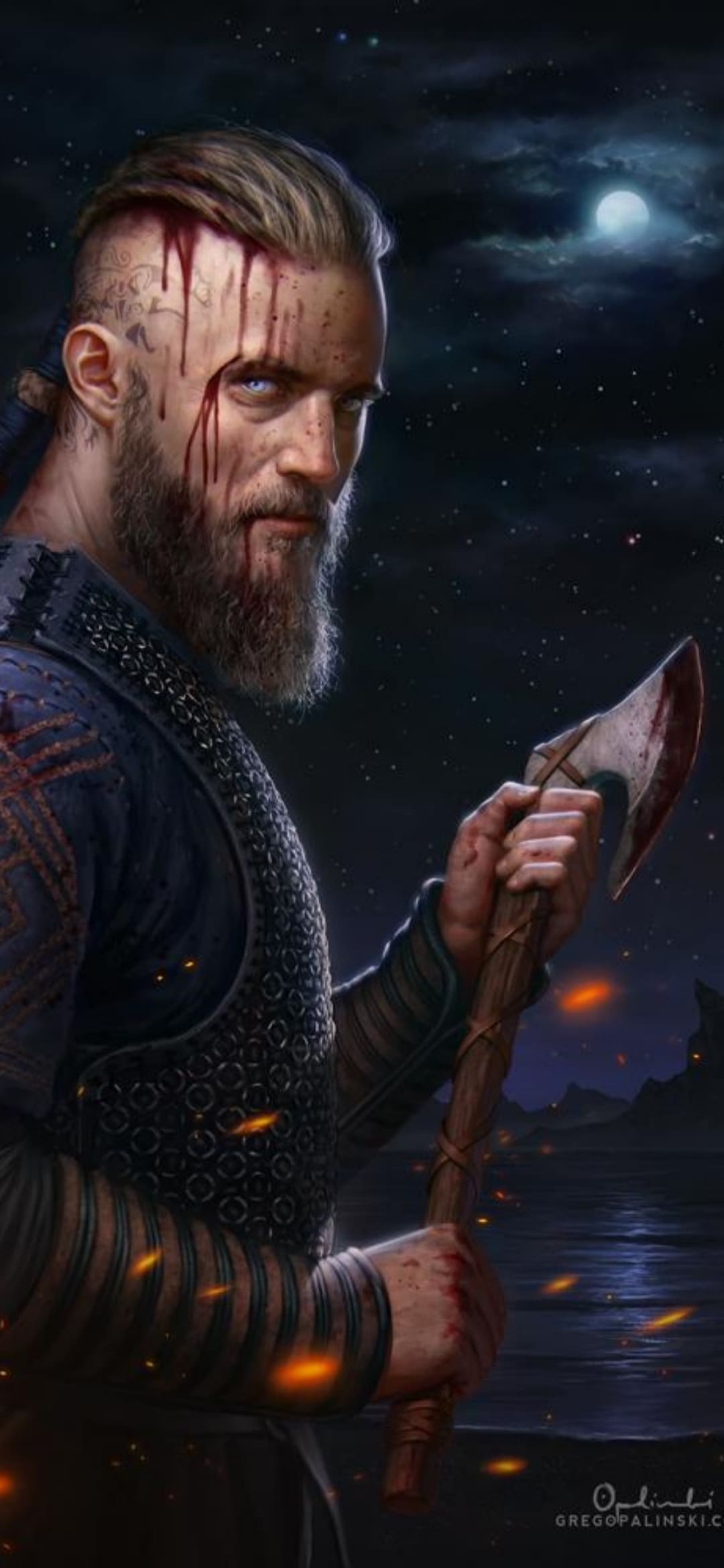 1080x2340 Vikings Mobile Wallpaper Free Vikings Mobile Background, Phone