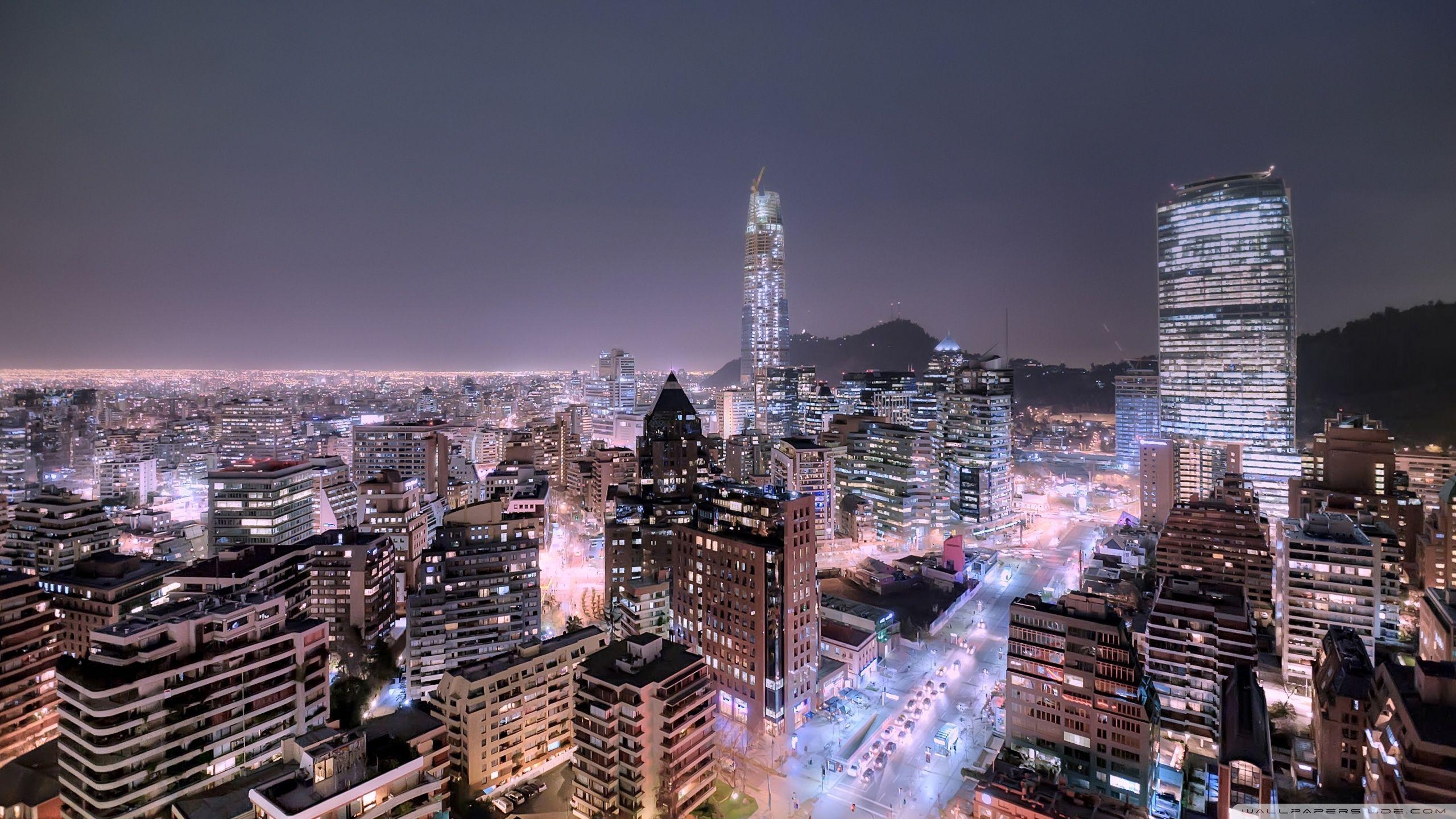 2560x1440 Santiago Chile HD Las Condes HD desktop wallpaper, Widescreen, Desktop