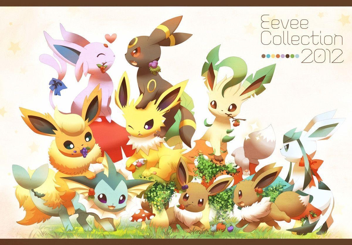 1200x840 Eevee Evolutions Wallpaper. Eevee evolutions, Eevee, Pokemon, Desktop