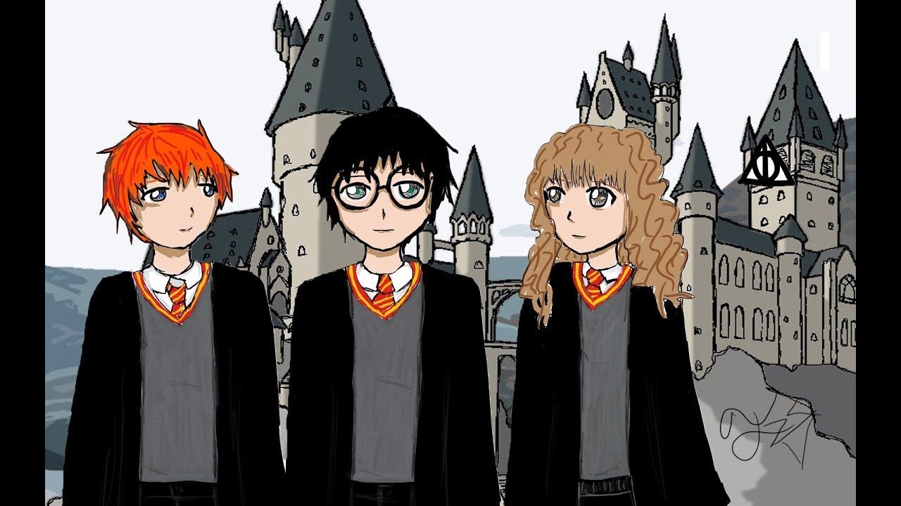 1280x720 Anime Drawings Harry Potter Characters, Desktop