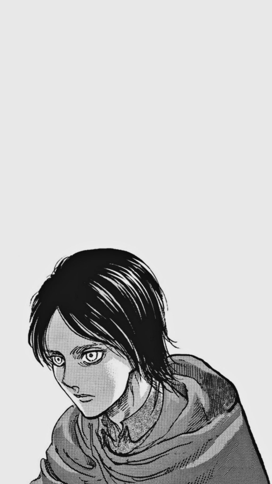 1160x2050 Eren Jaeger manga lockscreens, Phone