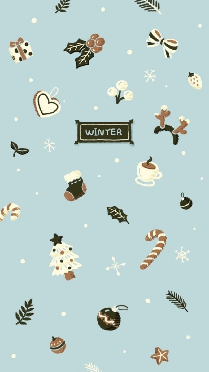 680x1200 Cute Winter iPhone Wallpaper Free Cute Winter iPhone Background, Phone