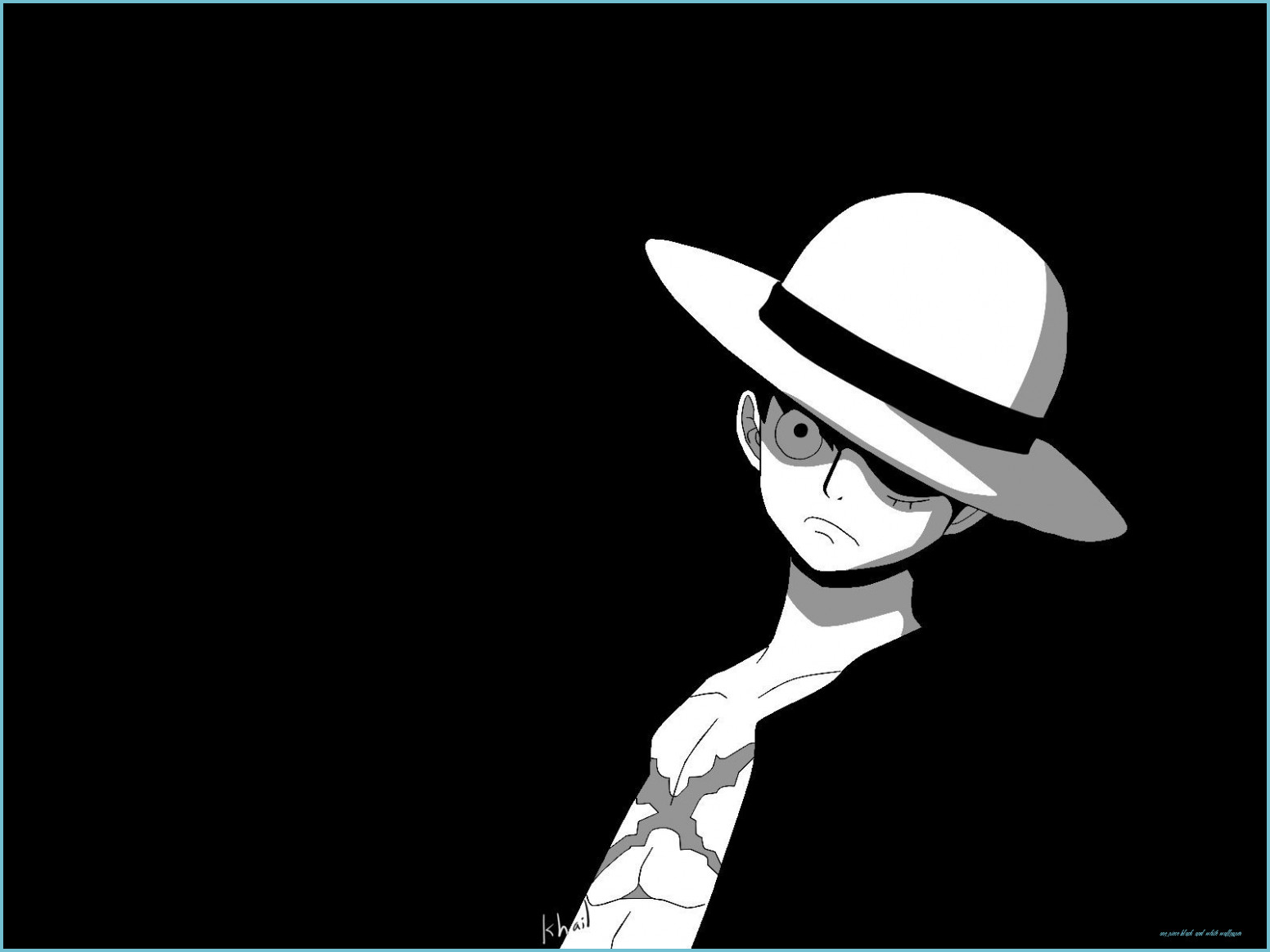 1560x1170 One Piece Wallpaper Black Anime Wallpaper In 10 Manga Anime Piece Black And White Wallpaper, Desktop